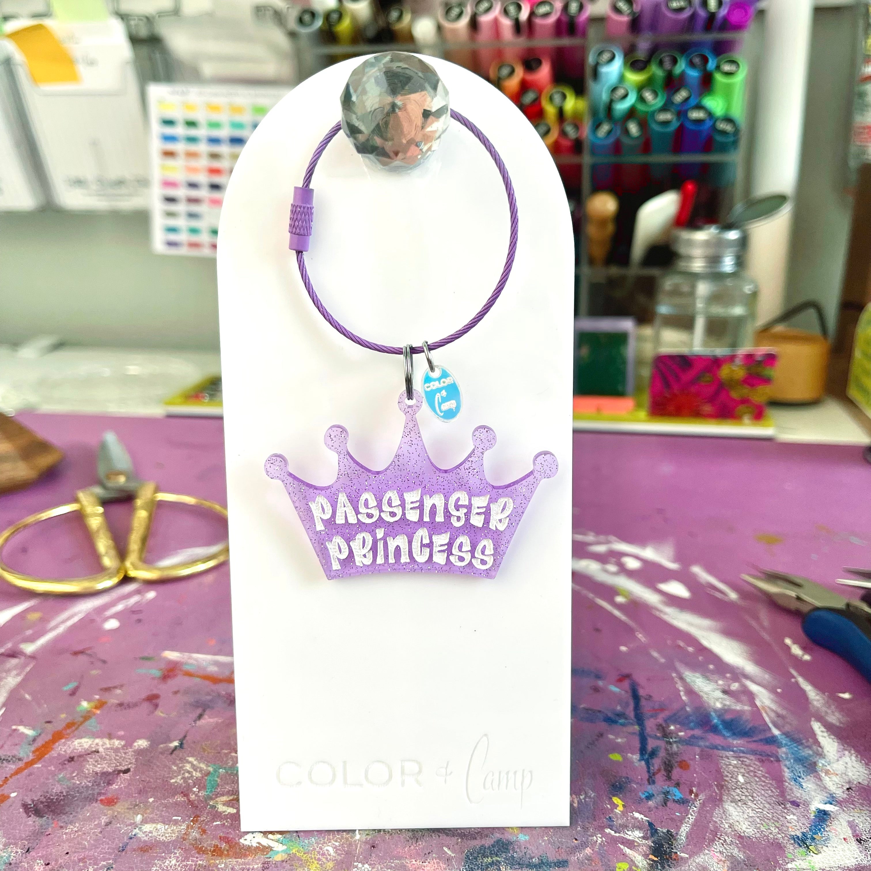 Passenger Princess Y2K Keychain/Bag Tag