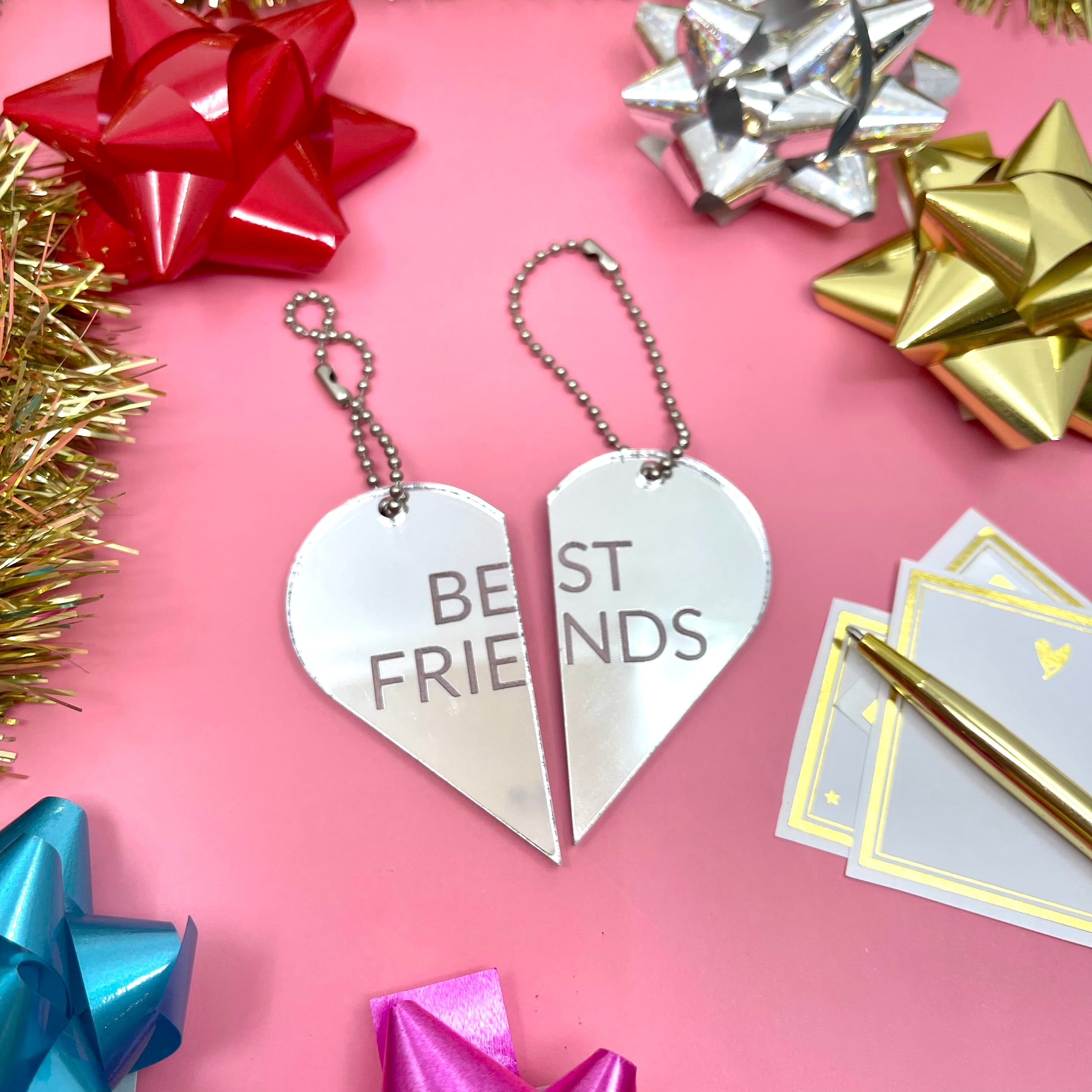 Friendship Necklace Christmas Ornament Set