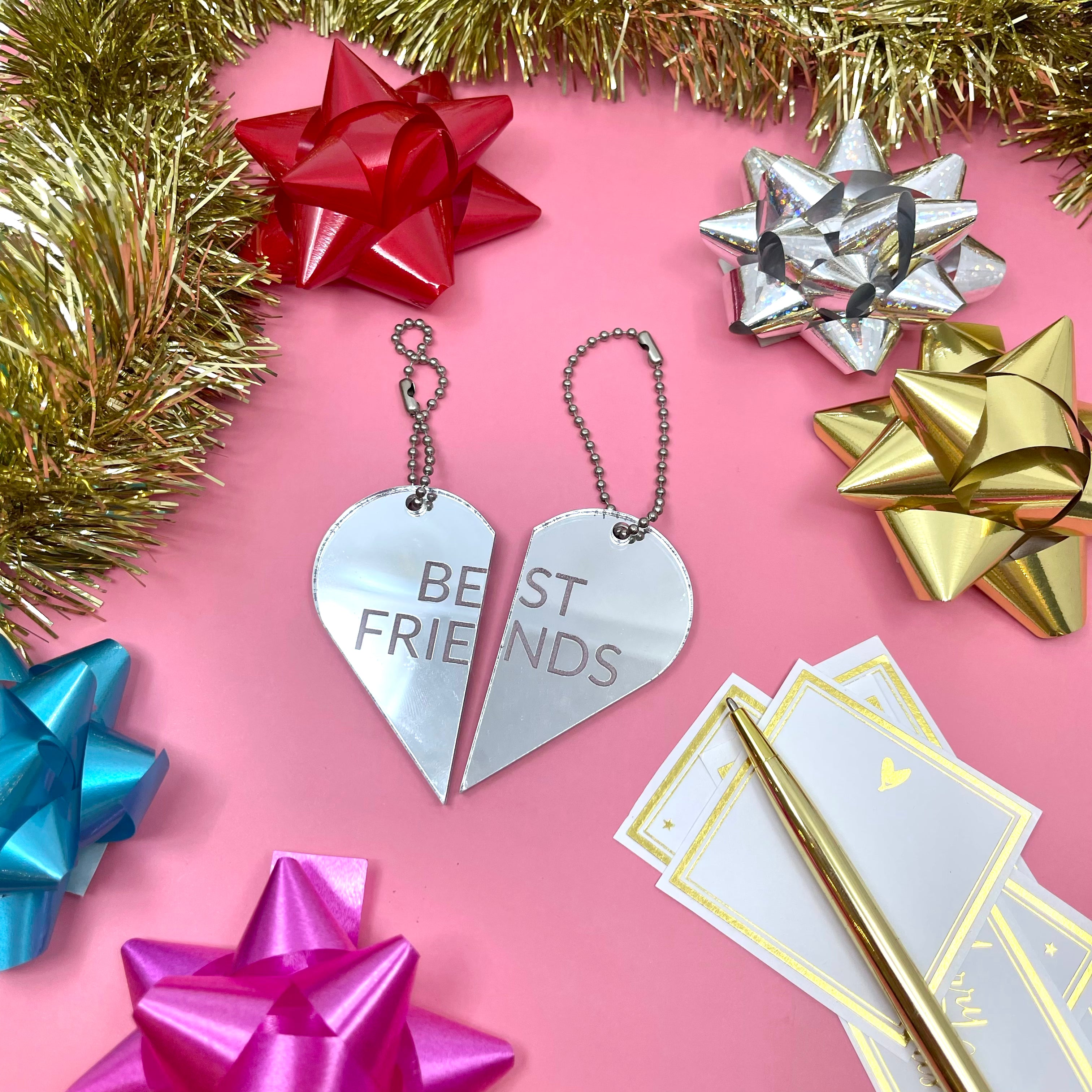 Friendship Necklace Christmas Ornament Set