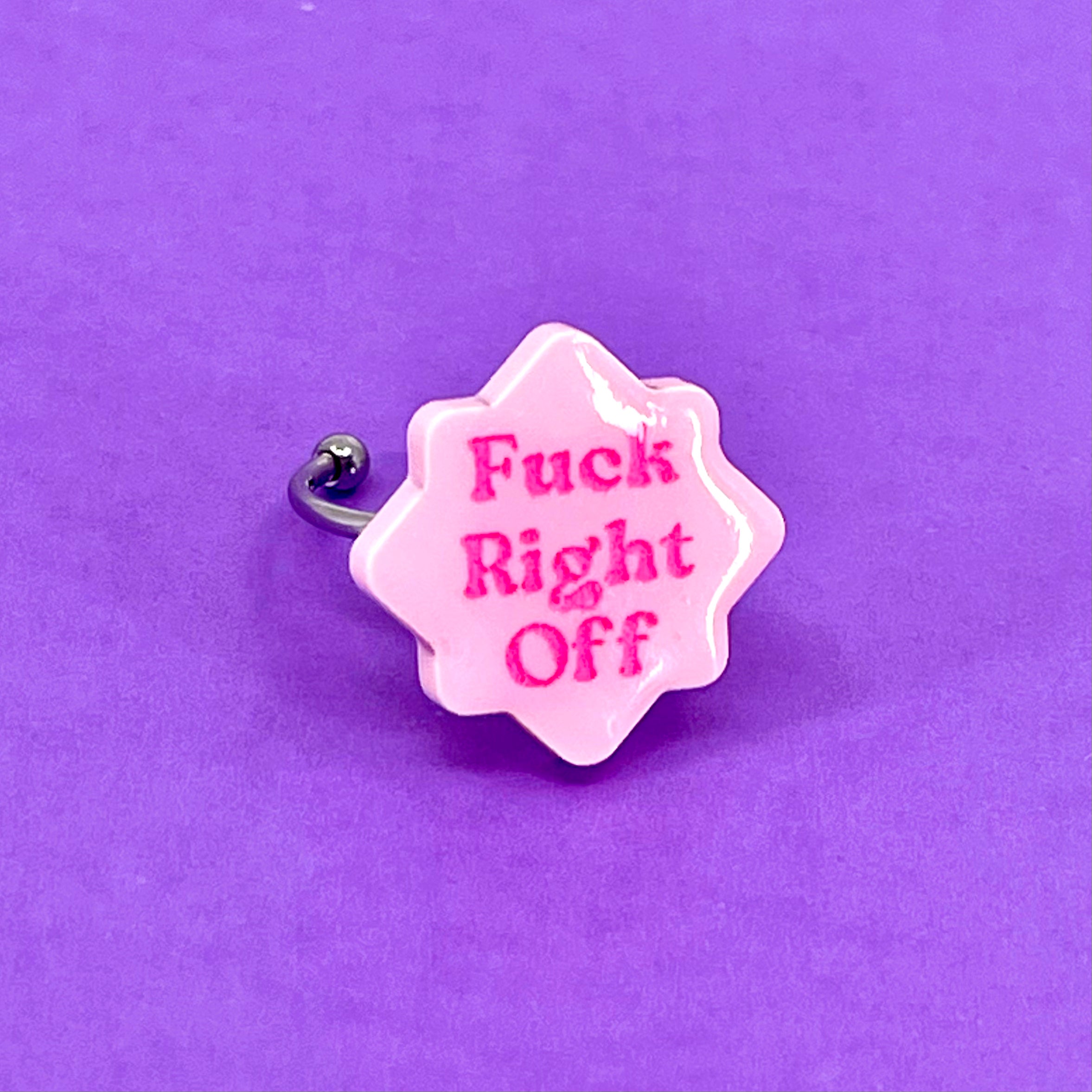 Fuck Right Off - Statement Ring