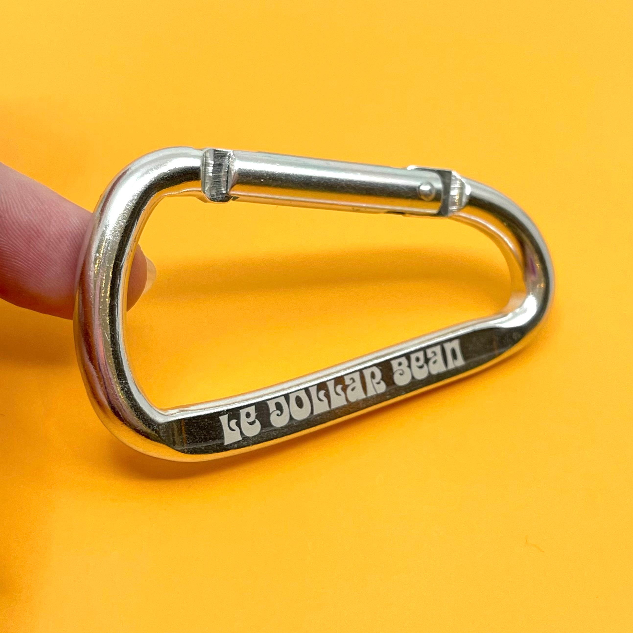 Le Dollar Bean Aluminum Carabiner