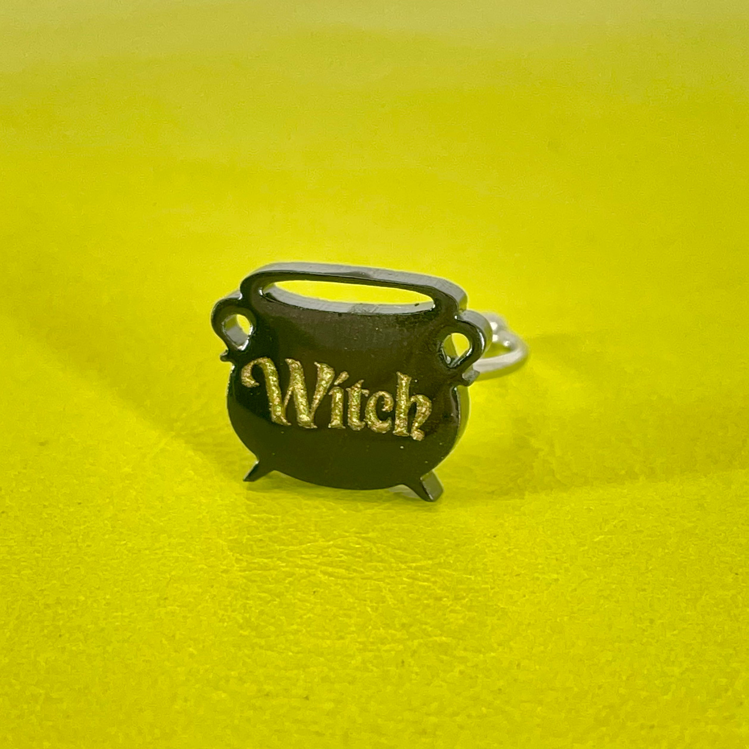 Witch Cauldron Ring