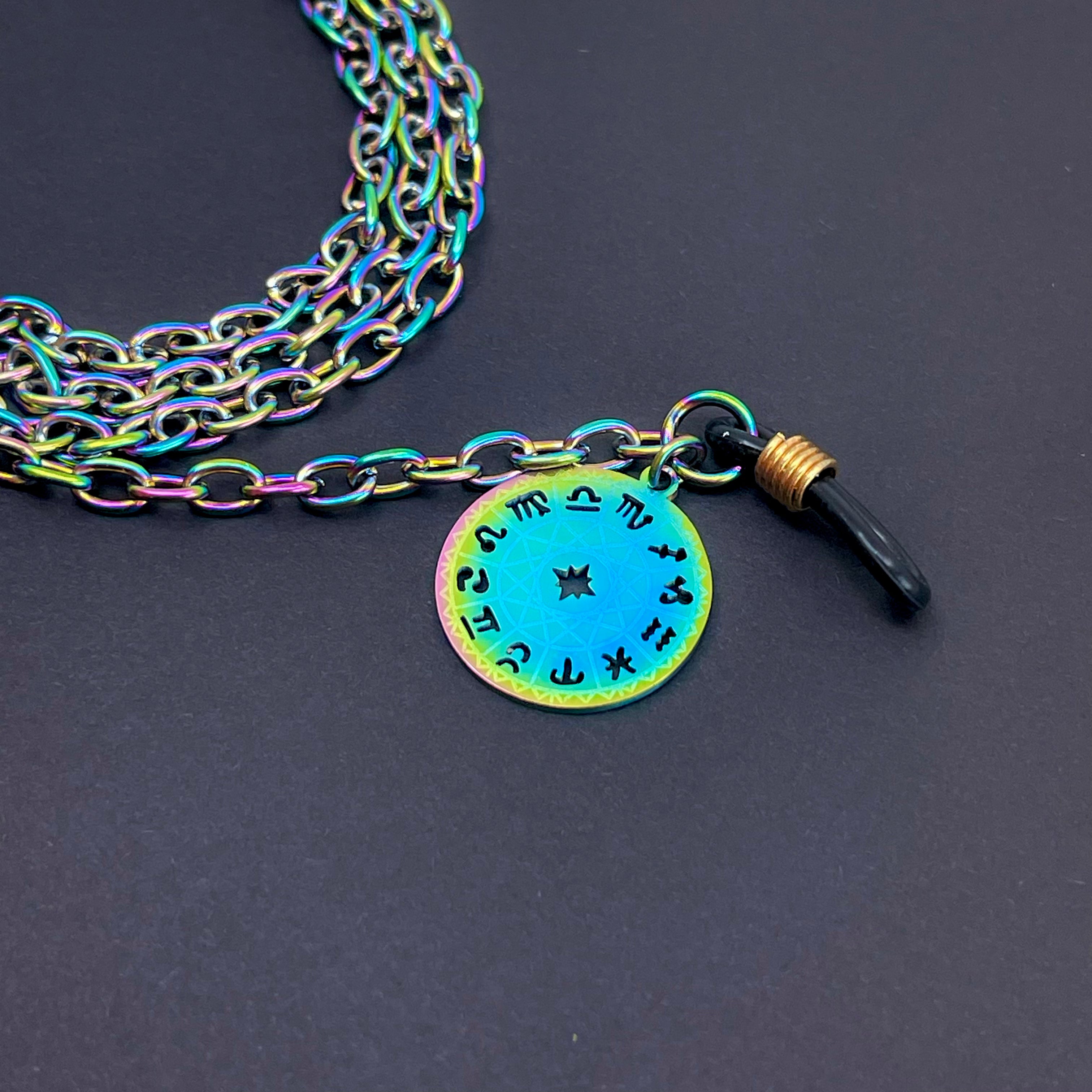 Rainbow Zodiac Glasses Chain