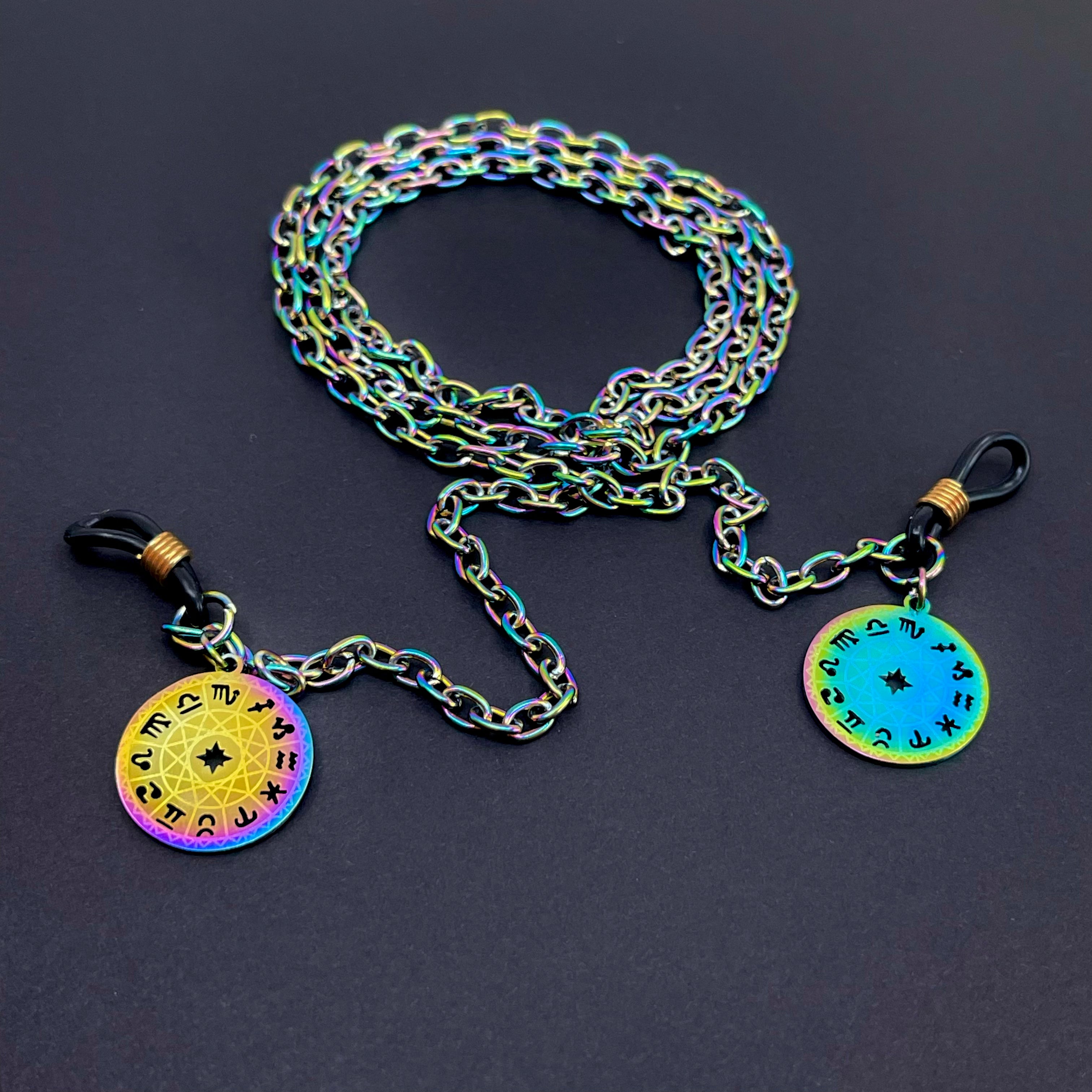 Rainbow Zodiac Glasses Chain