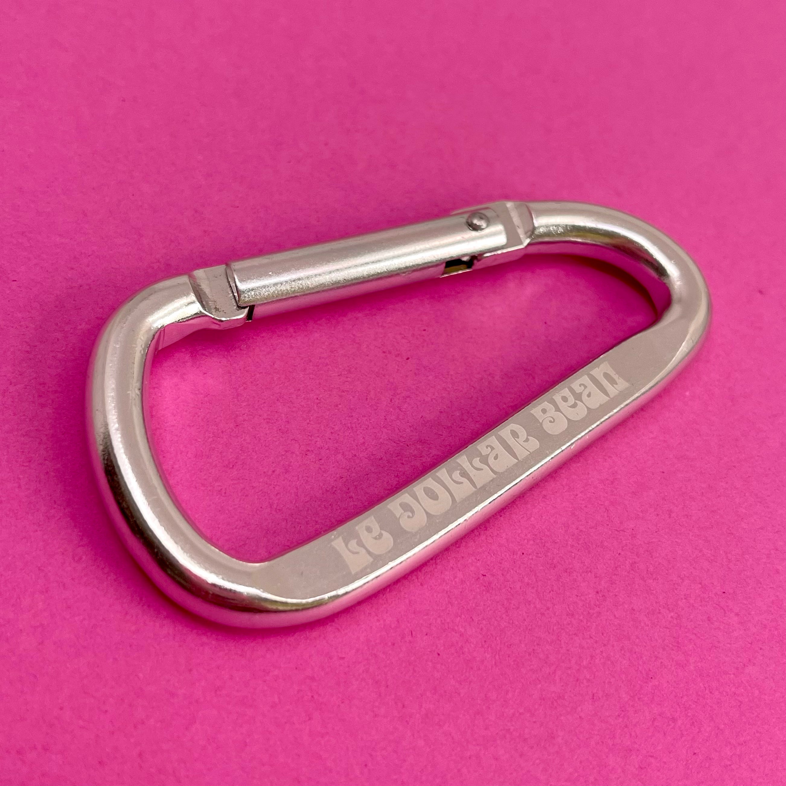 Le Dollar Bean Aluminum Carabiner