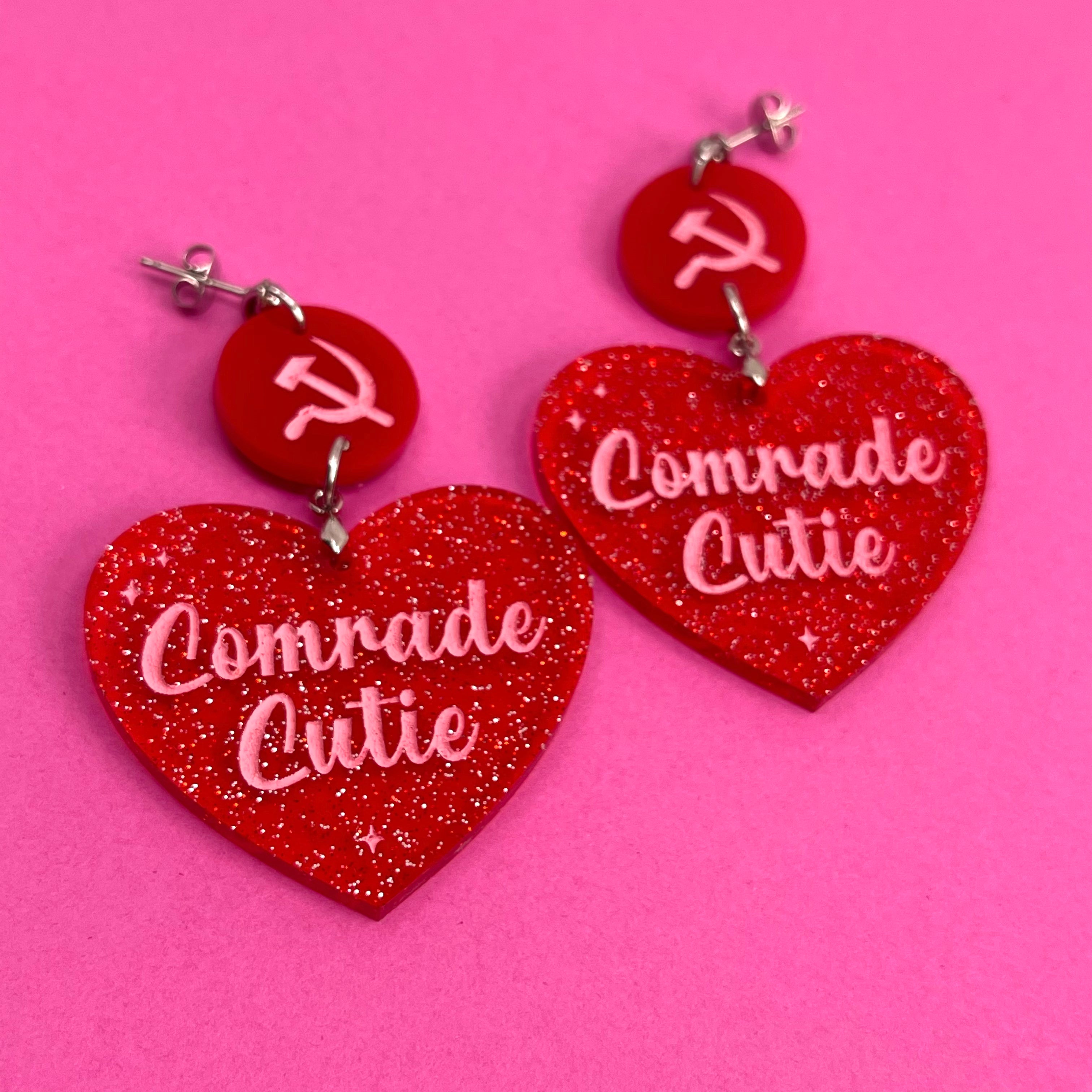 Comrade Cutie Earrings