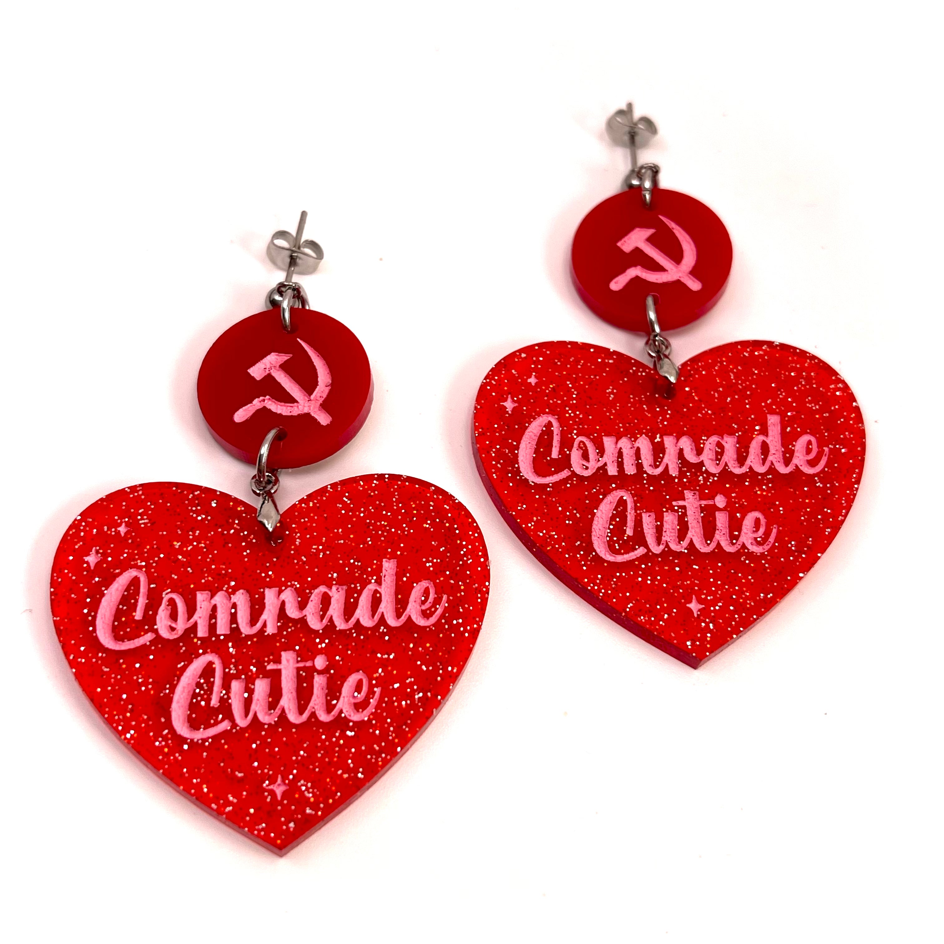 Comrade Cutie Earrings
