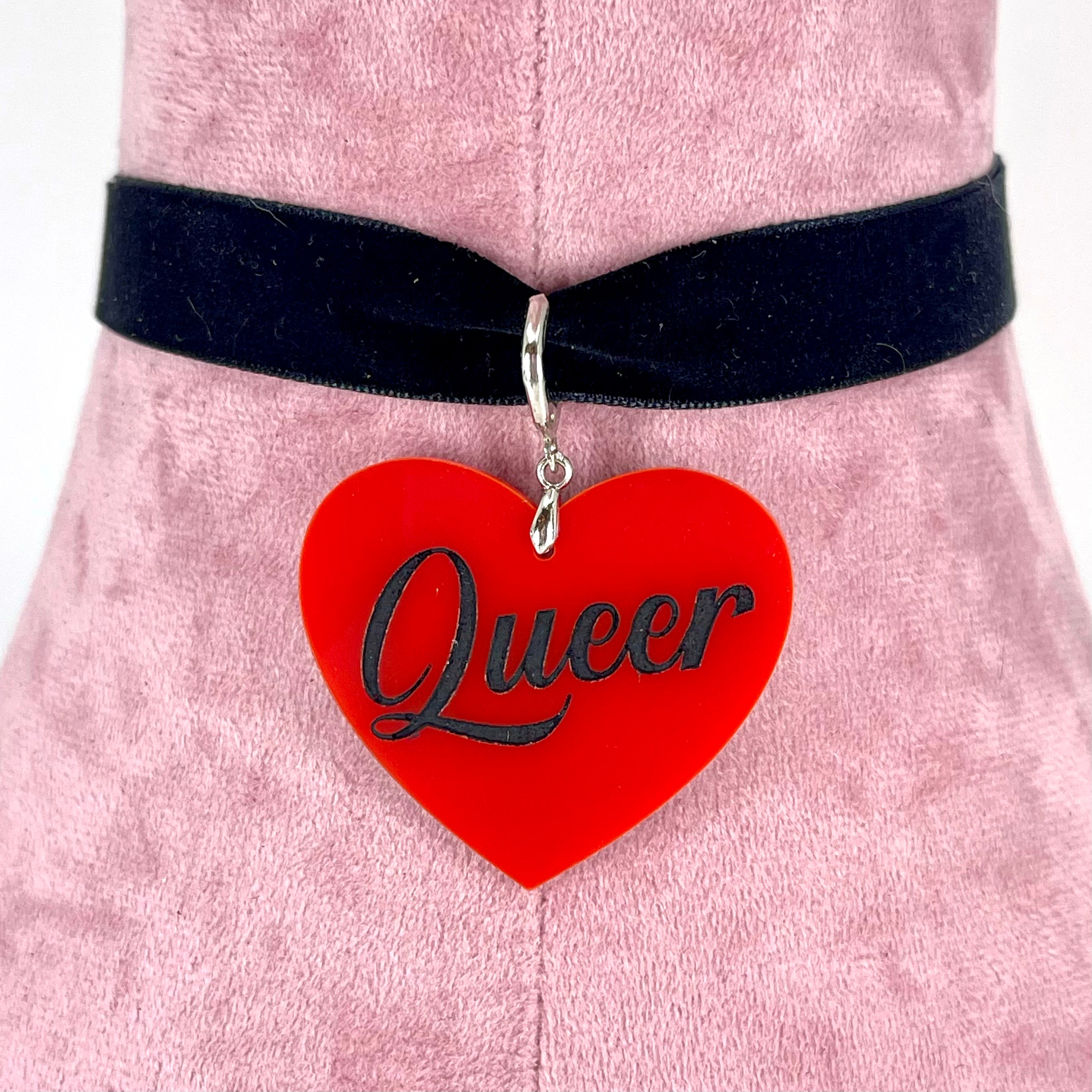 Queer Velvet Choker