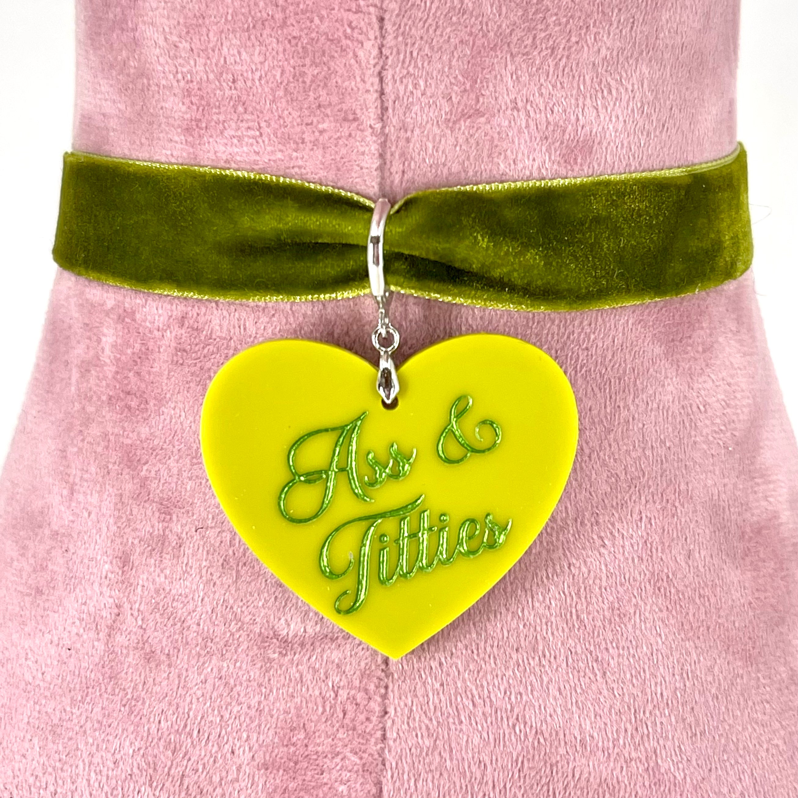 Ass & Titties Velvet Choker
