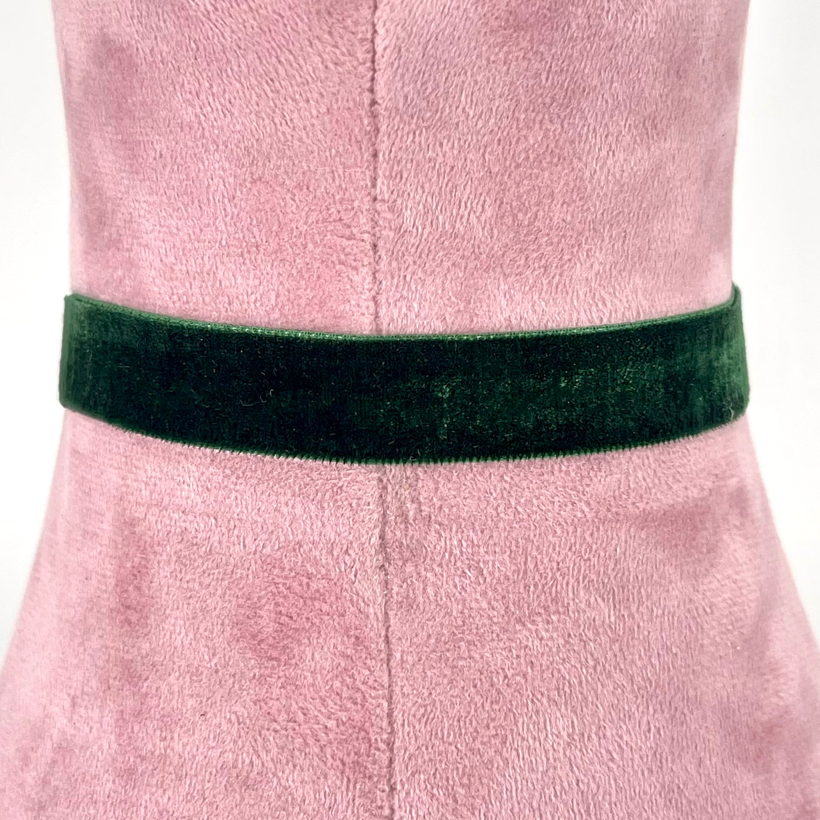 Dark Green Velvet Choker - Made to Measure