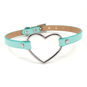 Design Your Own Heart Ring Mini BDSM Collar Collar Restrained Grace