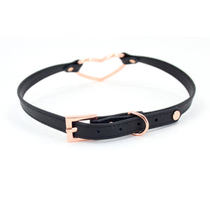 Design Your Own Heart Ring Mini BDSM Collar Collar Restrained Grace