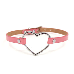 Design Your Own Heart Ring Mini BDSM Collar Collar Restrained Grace