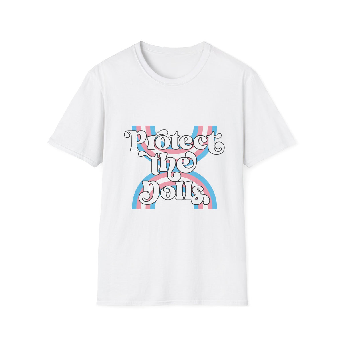 Protect the Dolls - 70s Retro Unisex T-Shirt