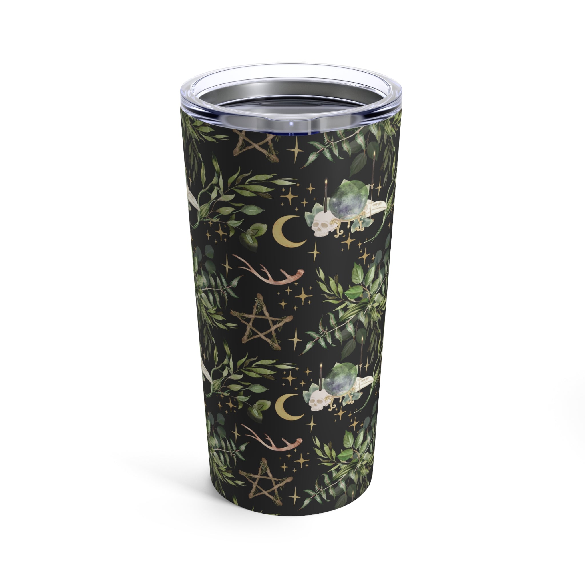 Yuletide Greenery - Witchy Christmas 20oz Tumbler