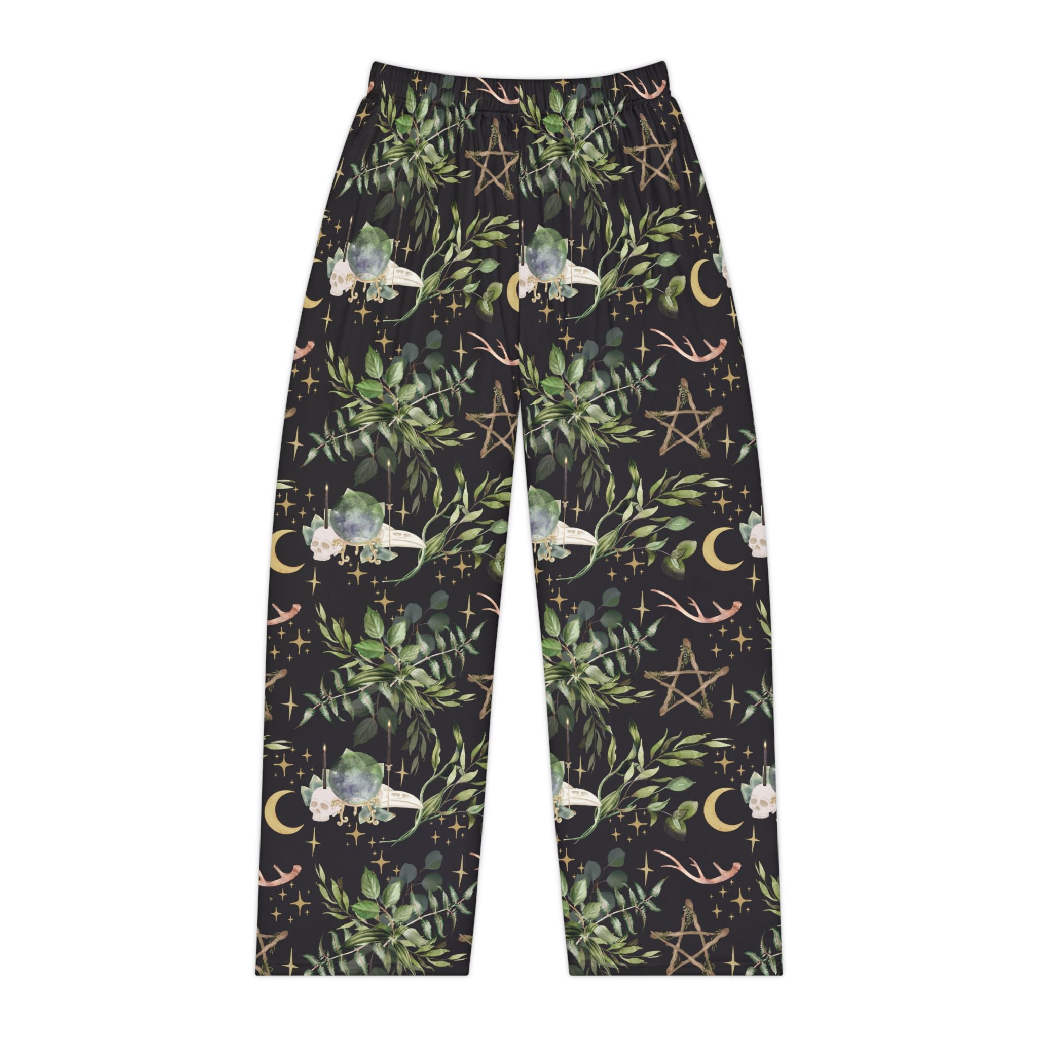 Yuletide Greenery - Witchy Christmas Lounge Pants