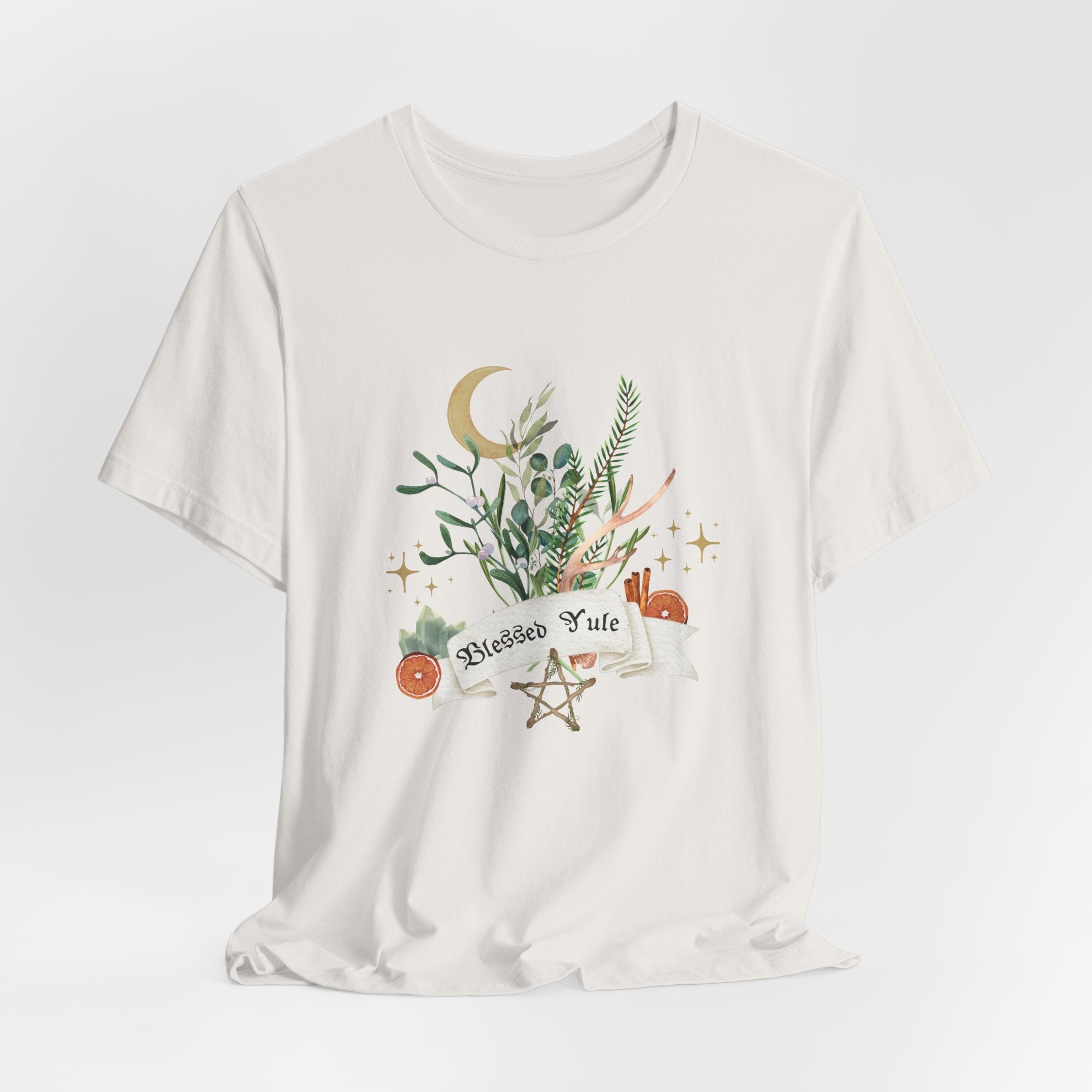 Blessed Yule Bouquet - Witchy Holiday Unisex T-Shirt