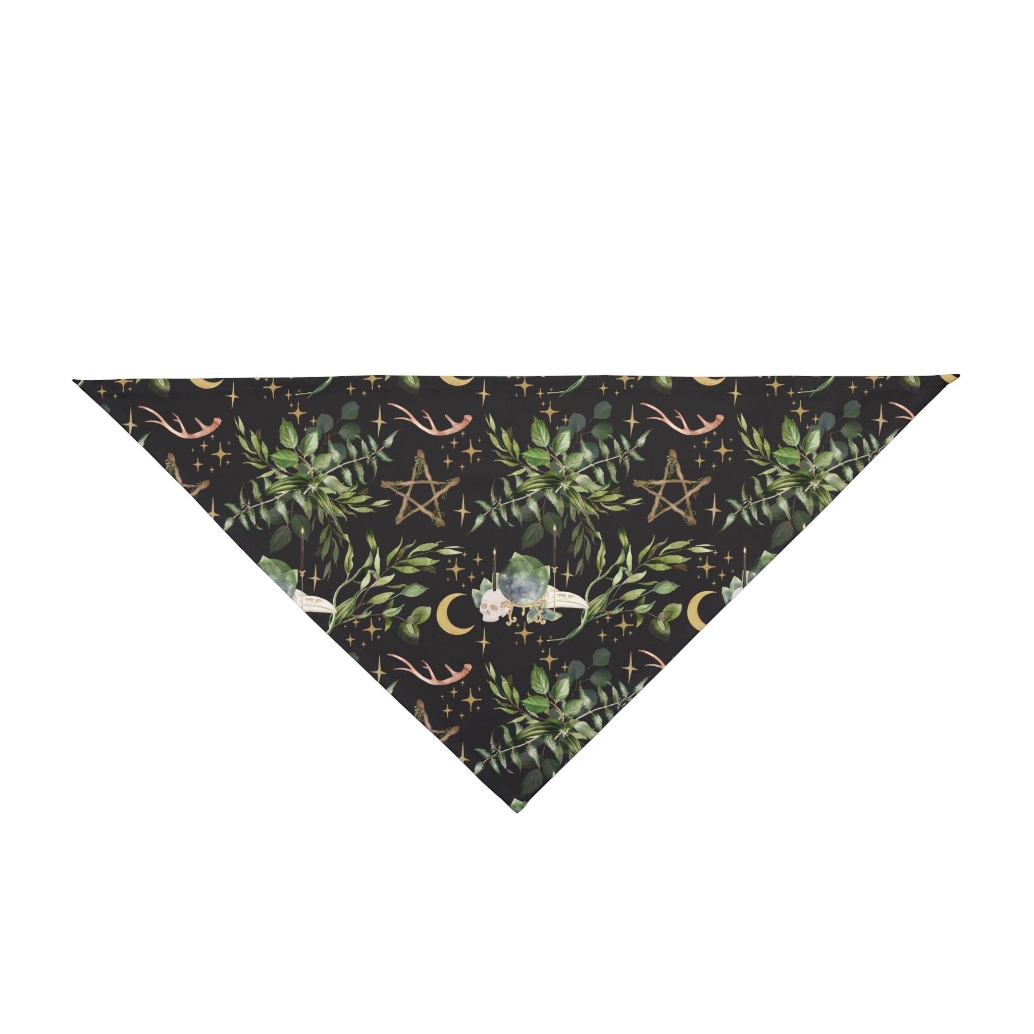 Yuletide Greenery - Witchy Christmas Pet Bandana