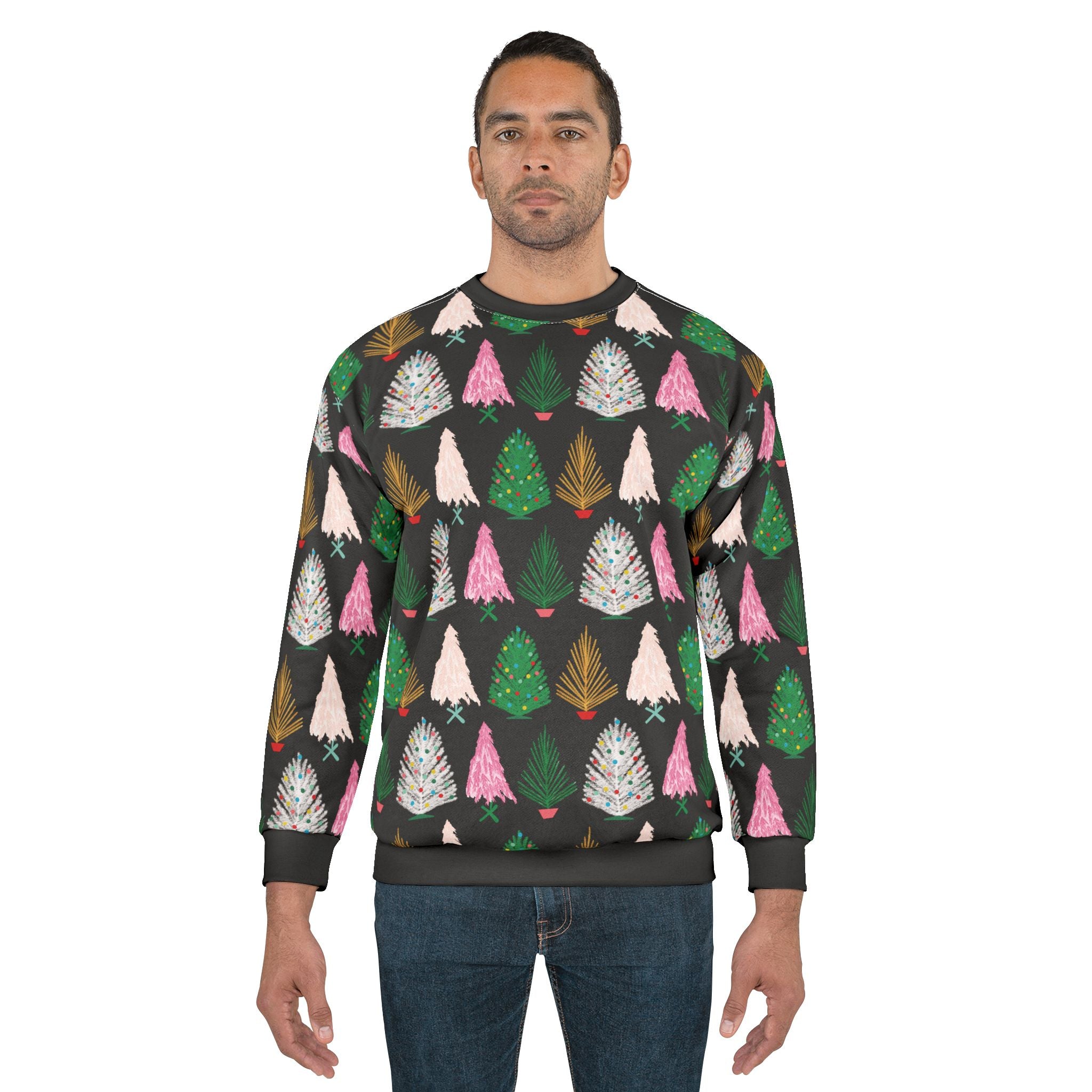 Aluminum Tree Farm - Retro Christmas Unisex Sweatshirt