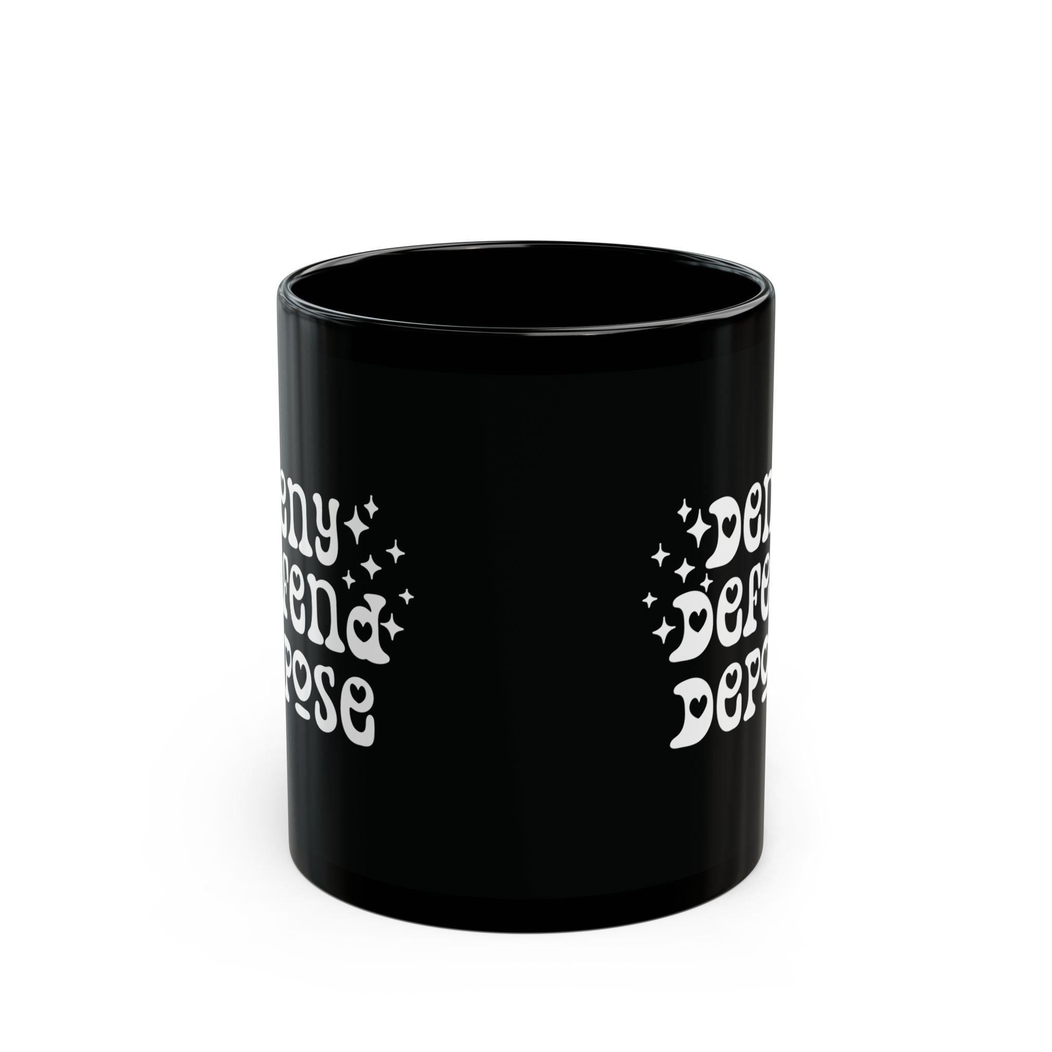 Deny Defend Depose - Retro Cute Mug