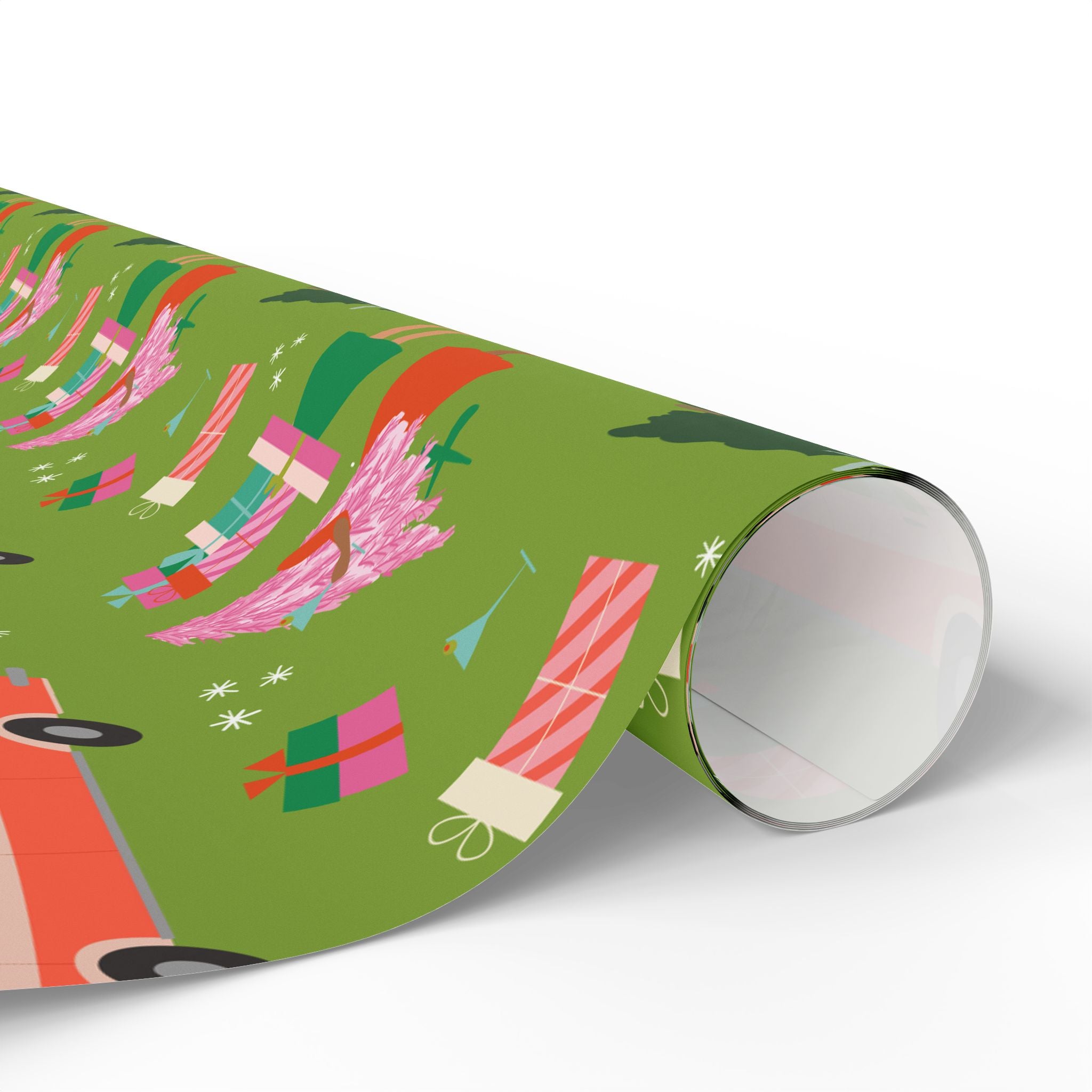 Busy Season - MCM Inspired Christmas Wrapping Paper