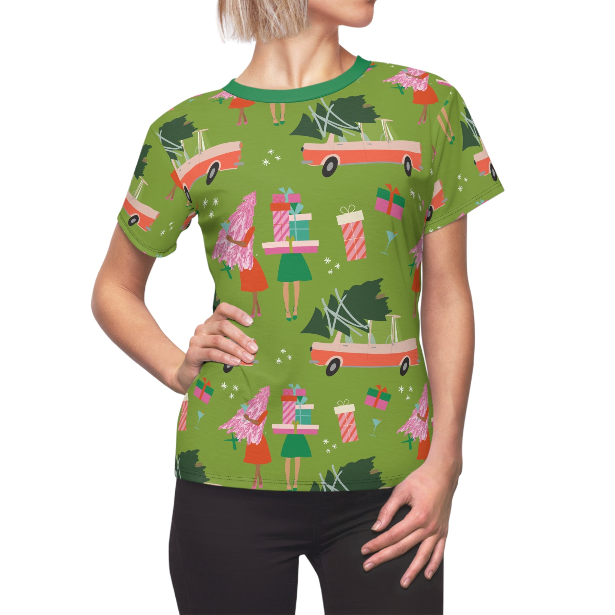 Busy Season - MCM Inspired Christmas Femme Fit Tee