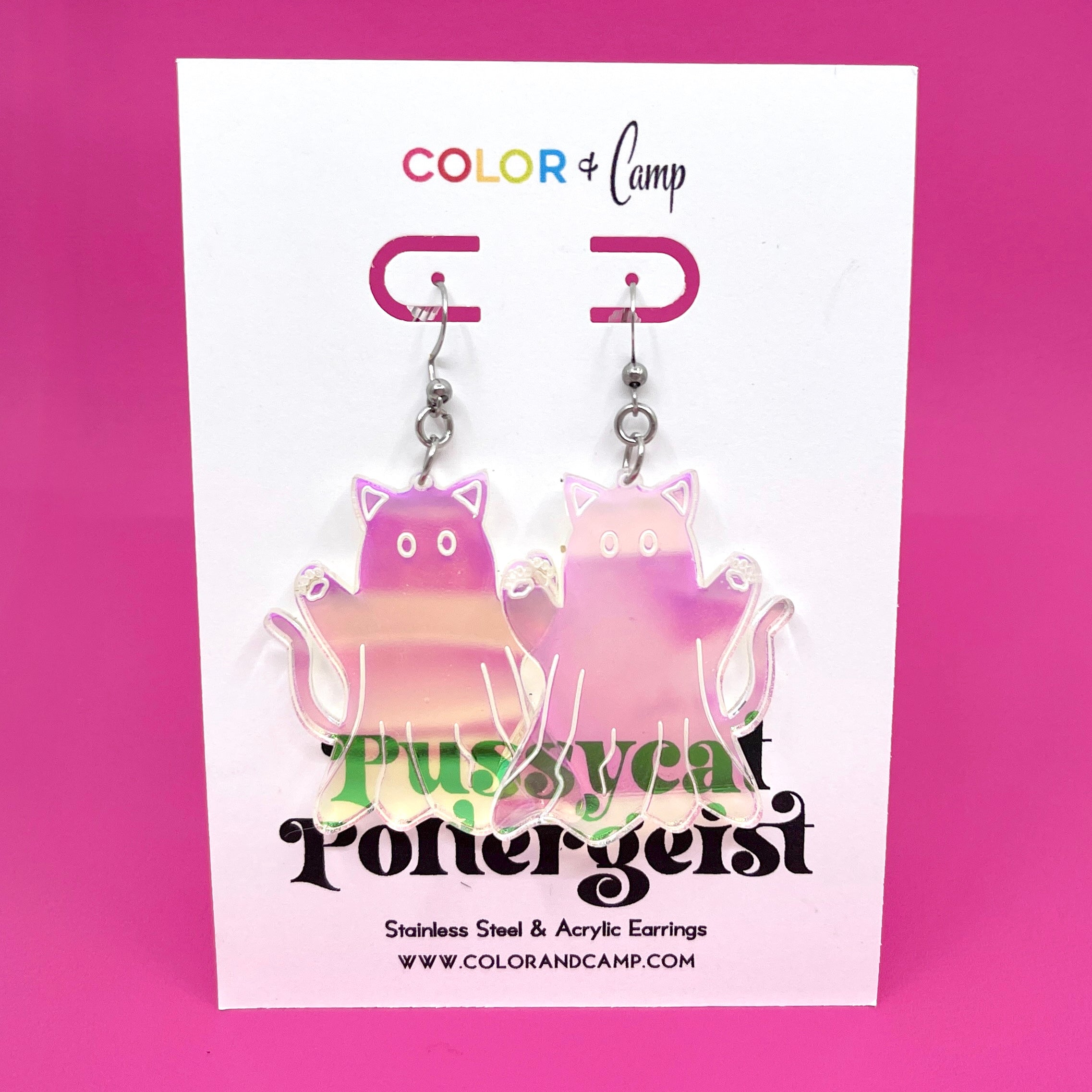 Pussycat Poltergeist Earrings