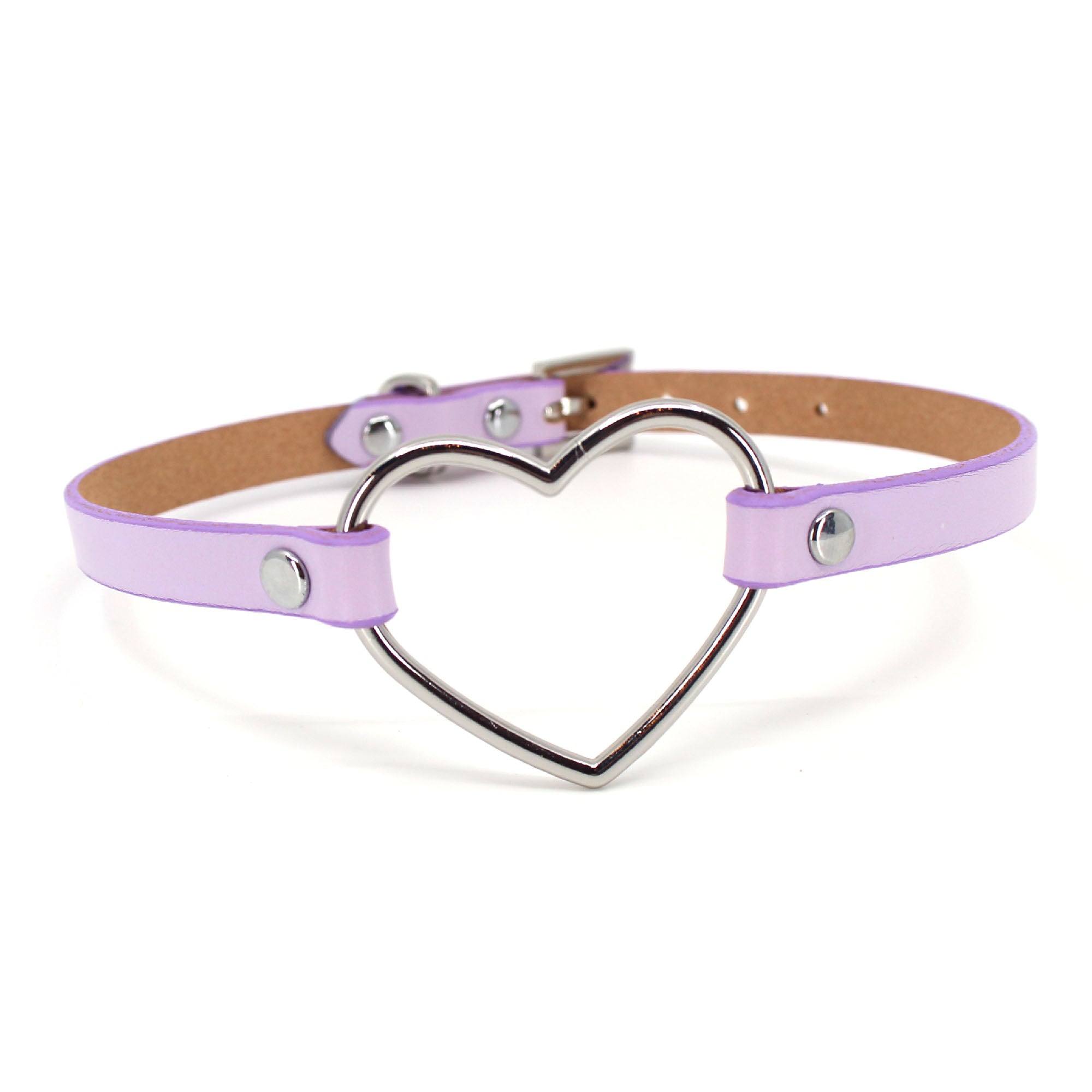 Design Your Own Heart Ring Mini BDSM Collar Collar Restrained Grace   