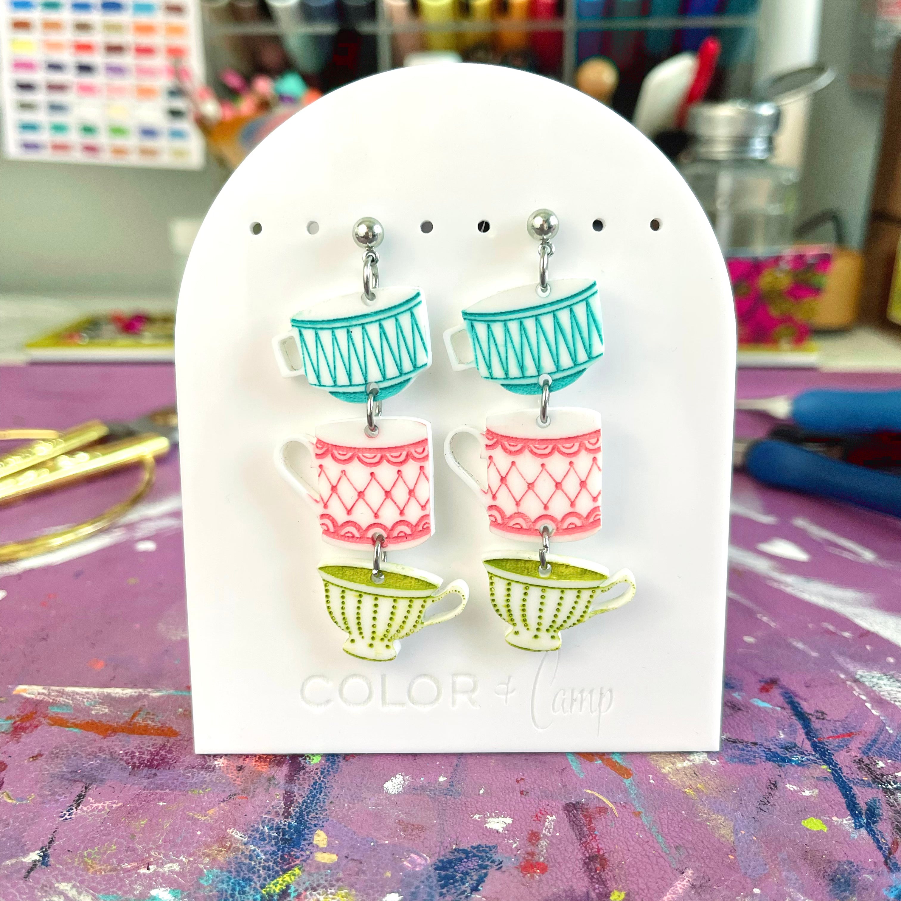 Tea Party Earrings