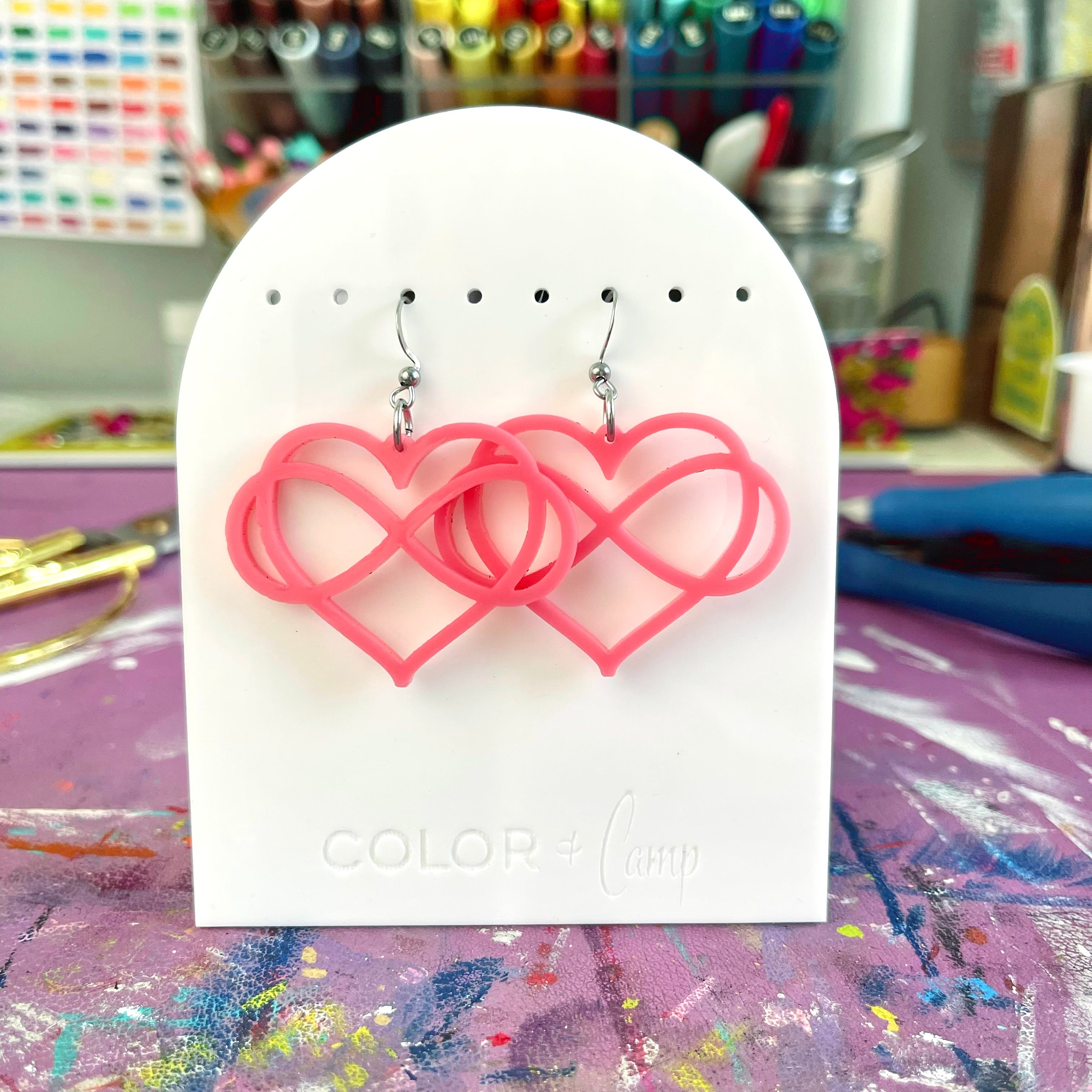 Polyamory Symbol Earrings