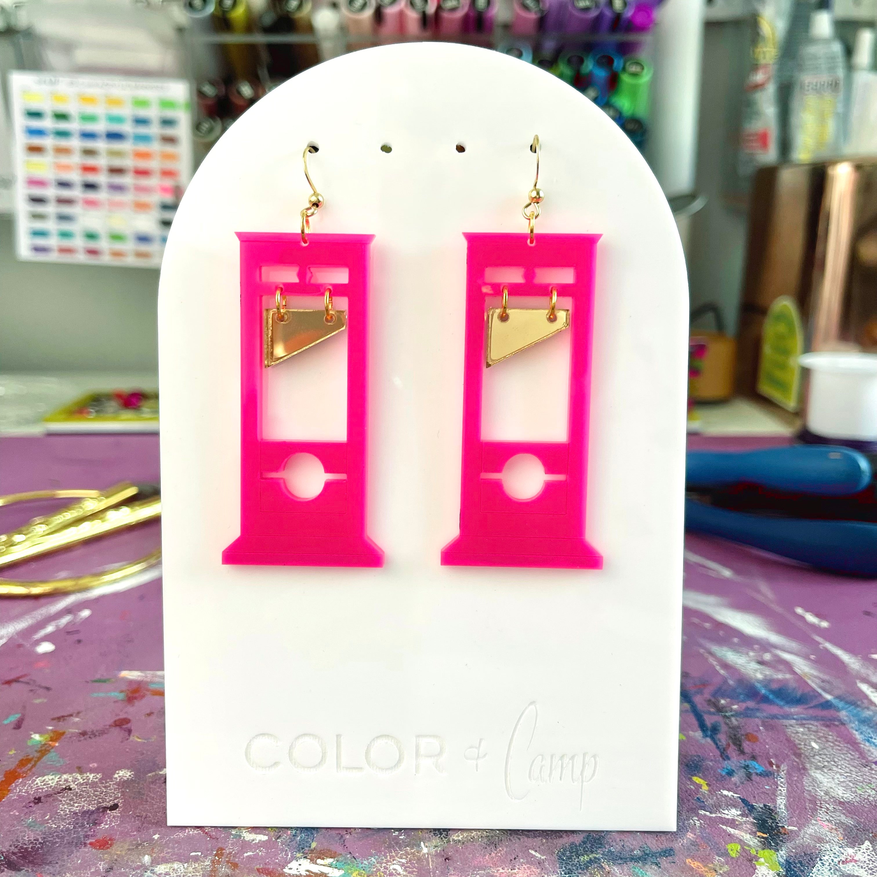 This isn't Ken's Dreamhouse - Guillotine Earrings
