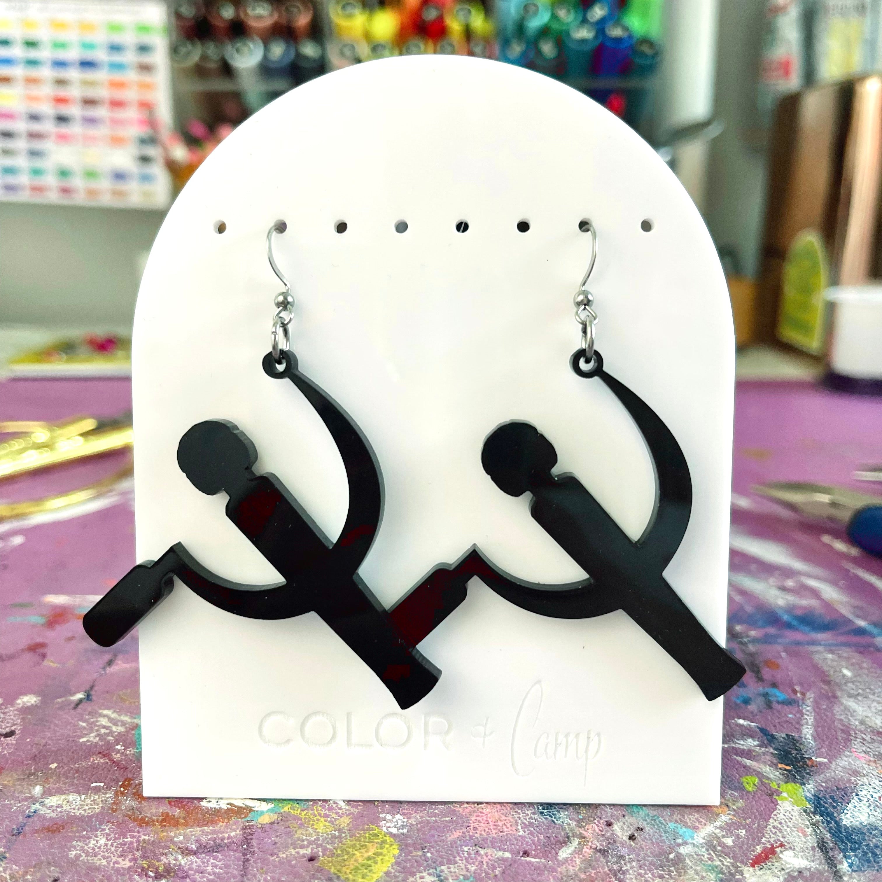 Vibe & Sickle Earrings