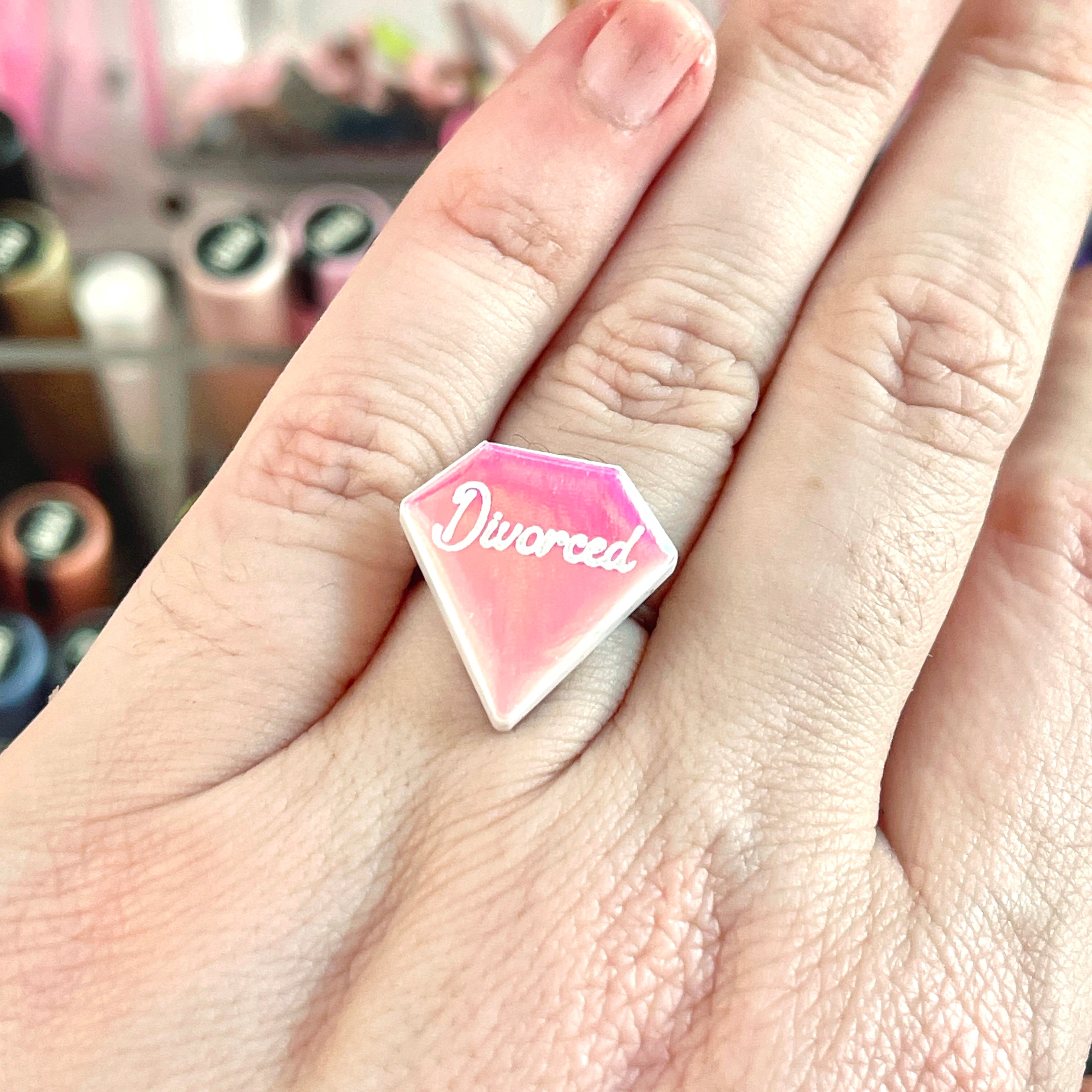 Divorced "Diamond" Ring
