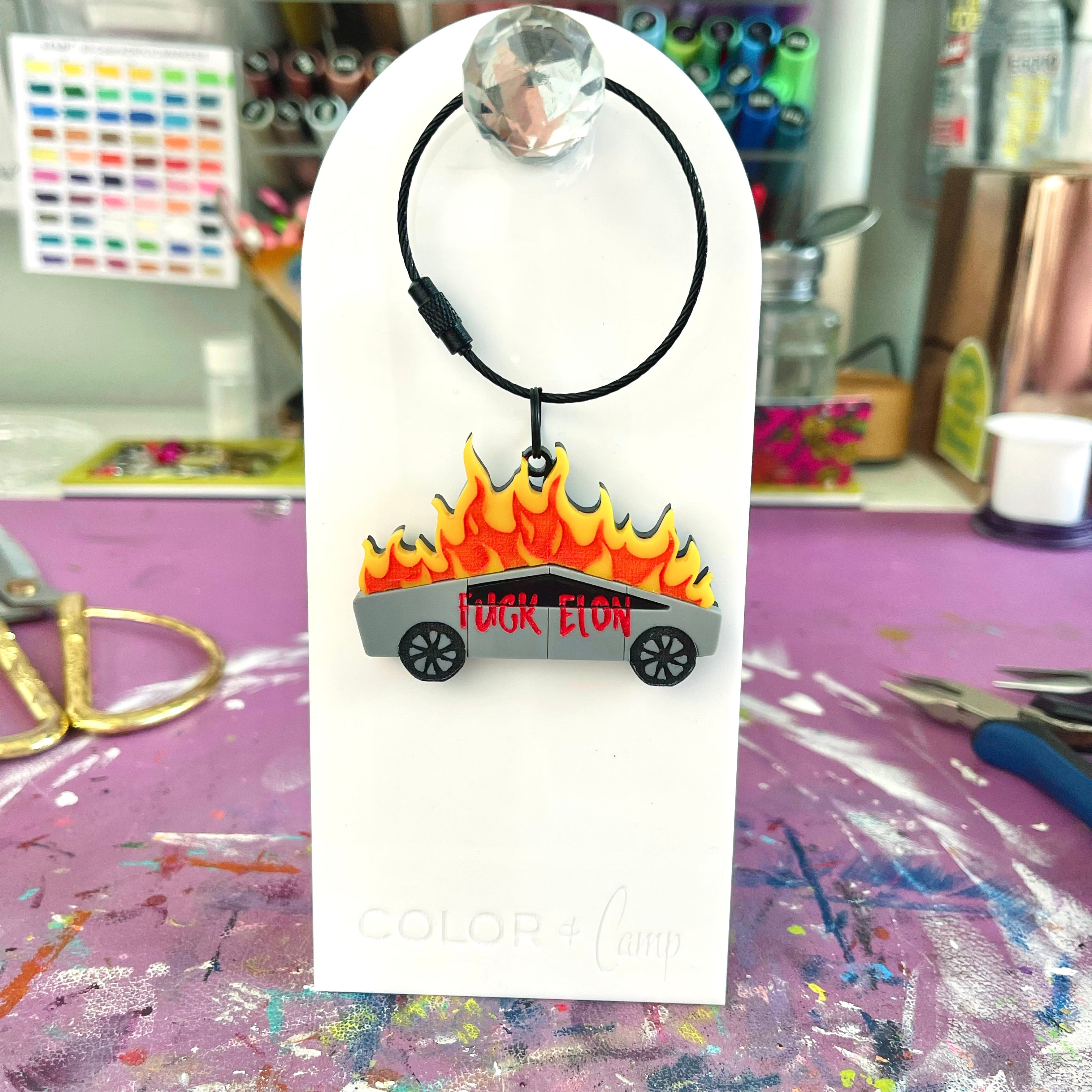 Is That a Dumpster Fire? - Keychain/Bag Tag
