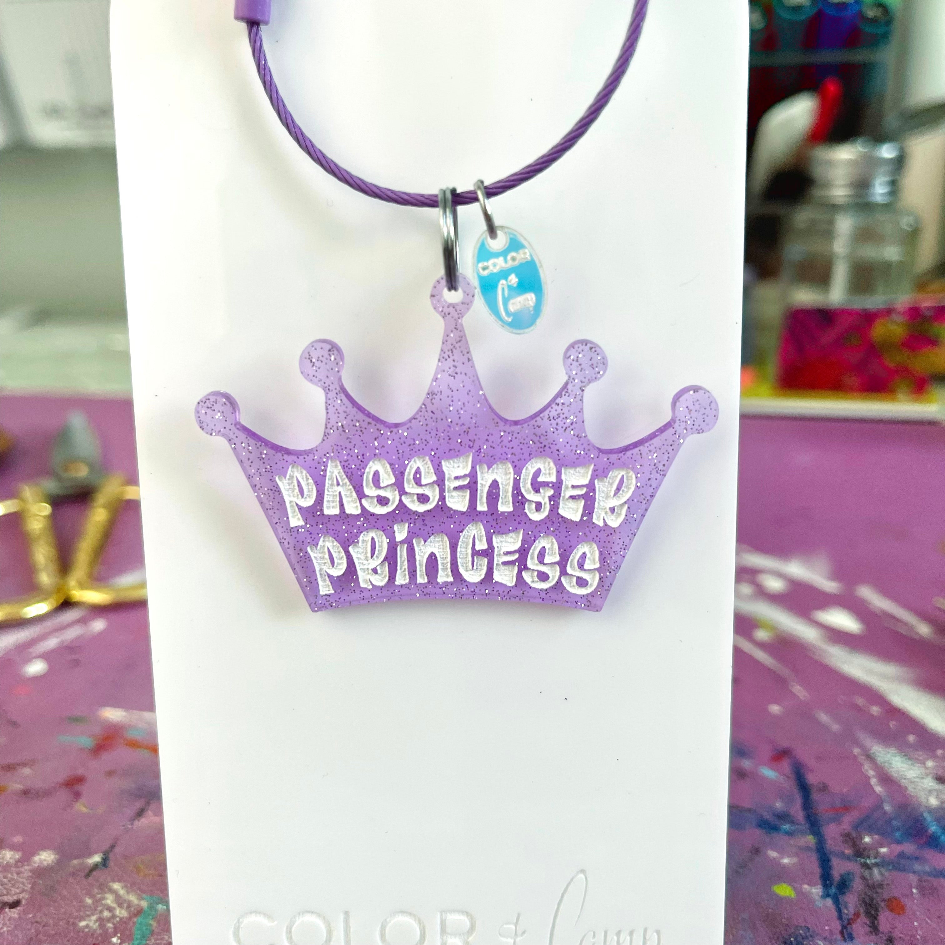 Passenger Princess Y2K Keychain/Bag Tag