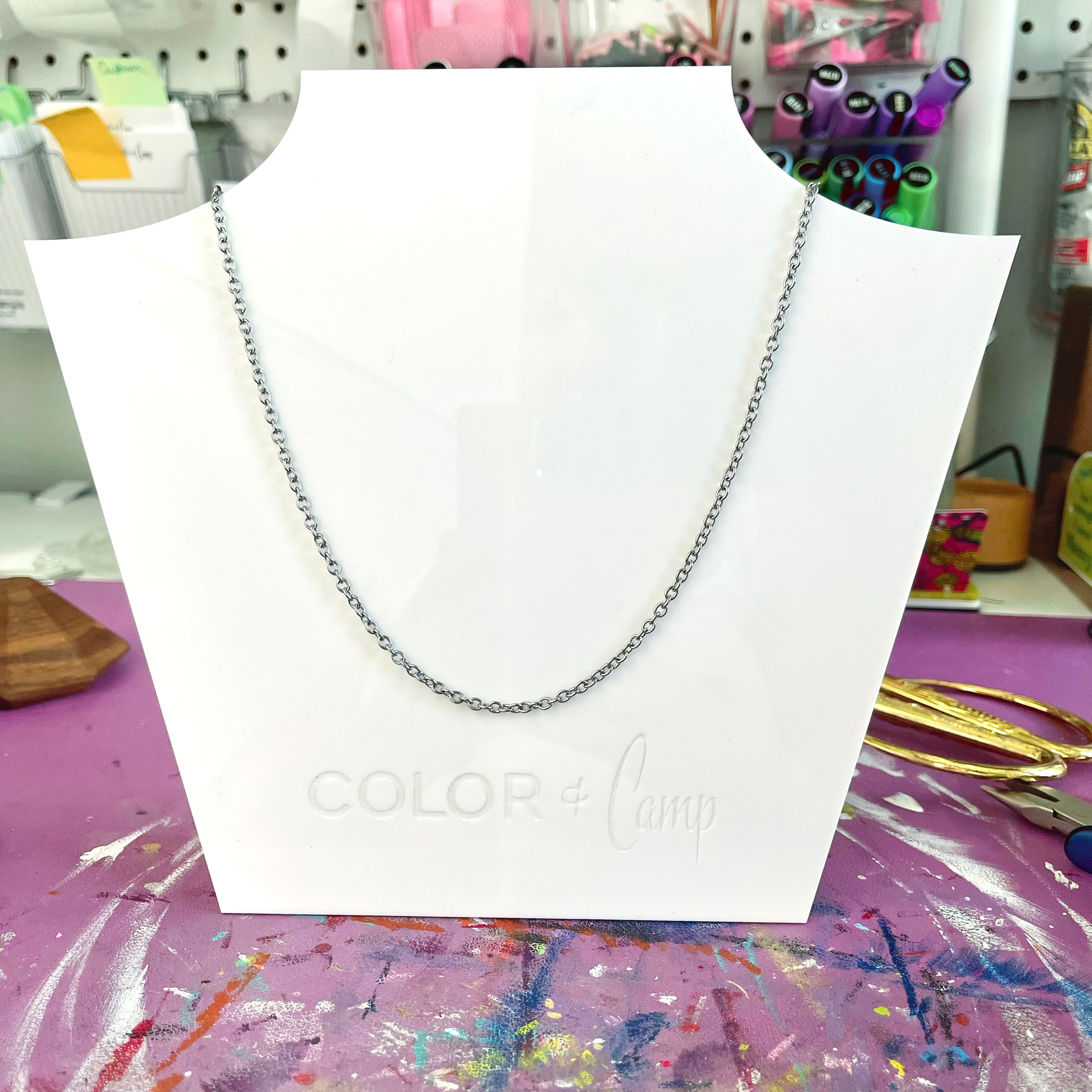 The Everyday Steel Chain Necklace Base