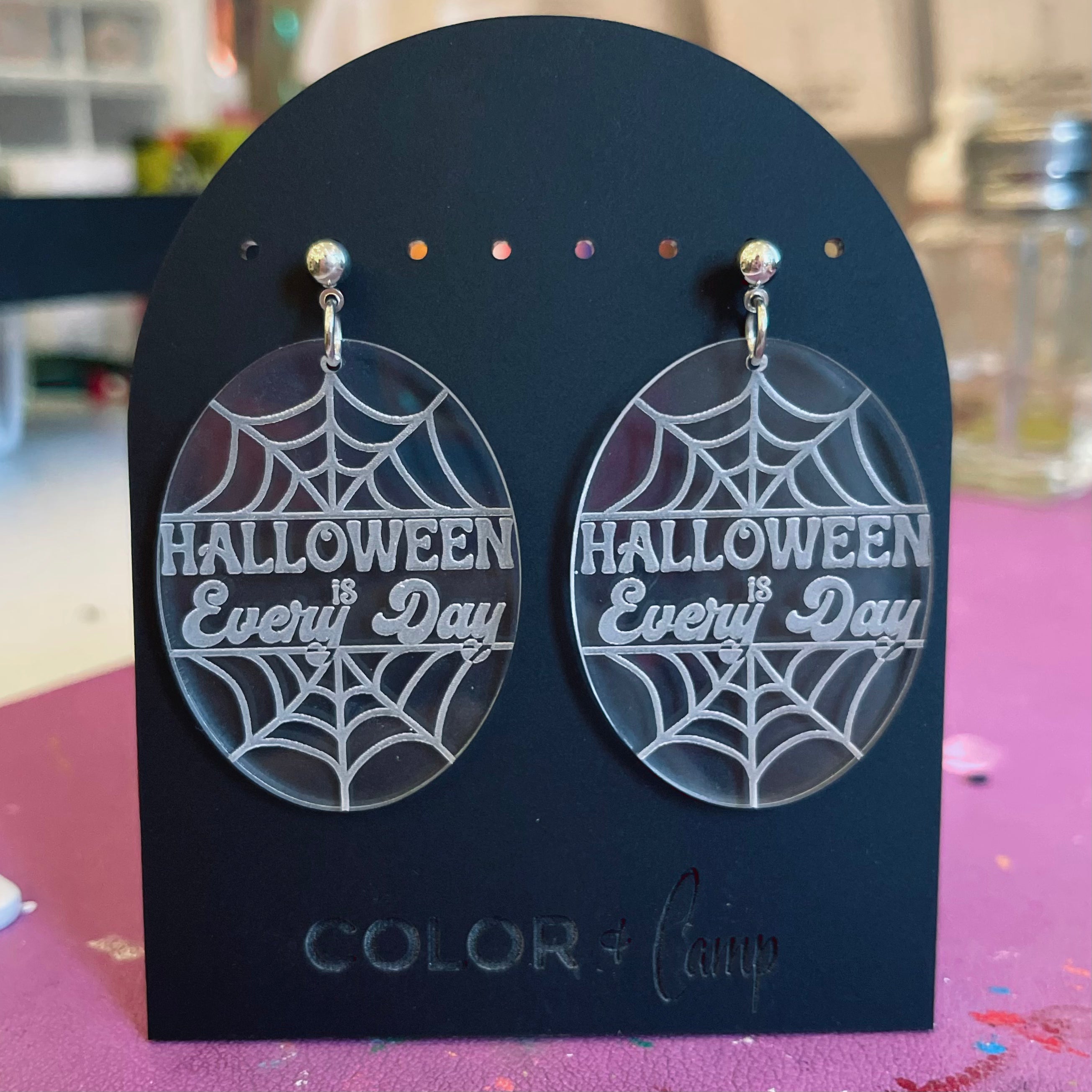 Halloweeen is Every Day - Retro Halloween Earrings