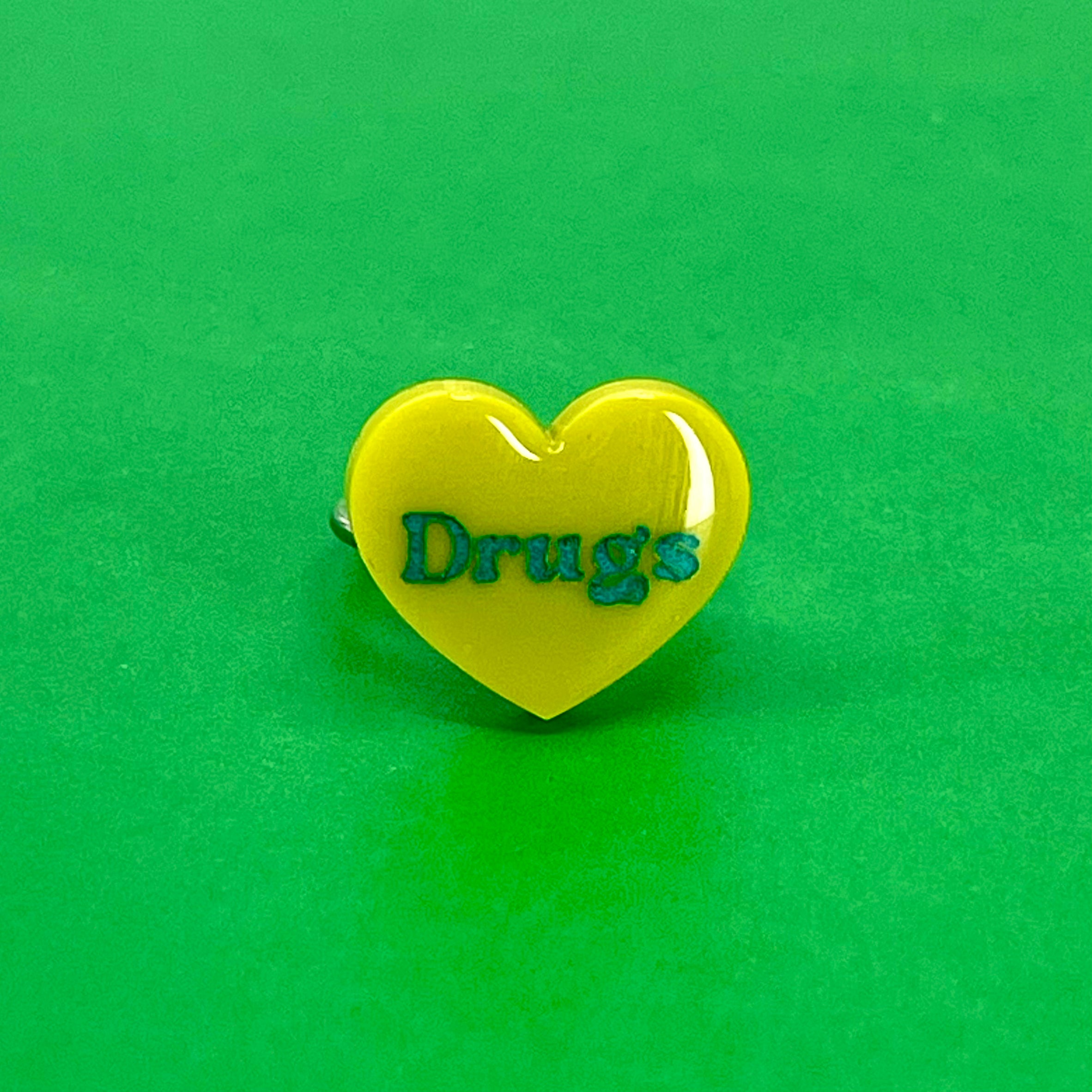 Custom Acrylic Heart Signet Ring