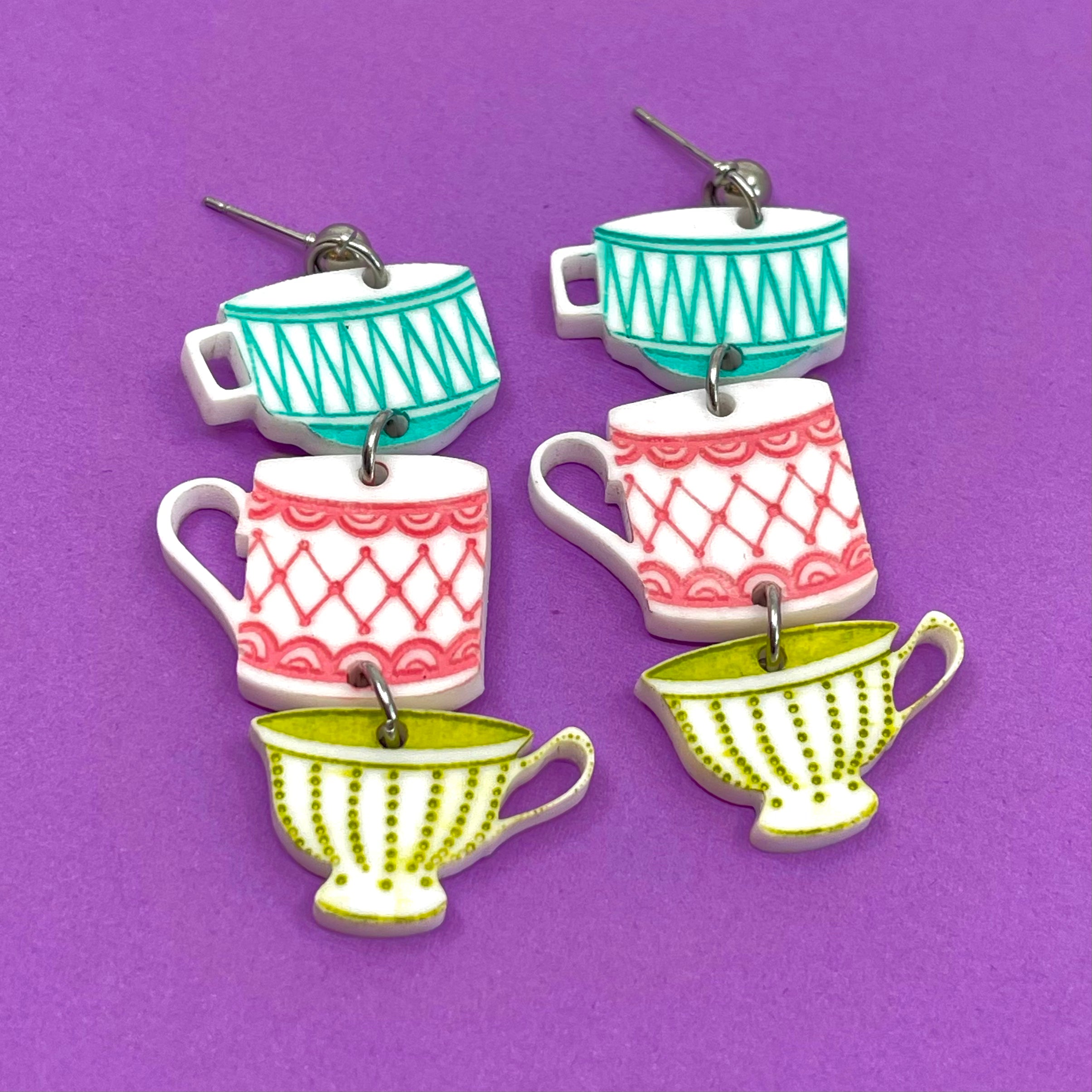 Tea Party Earrings