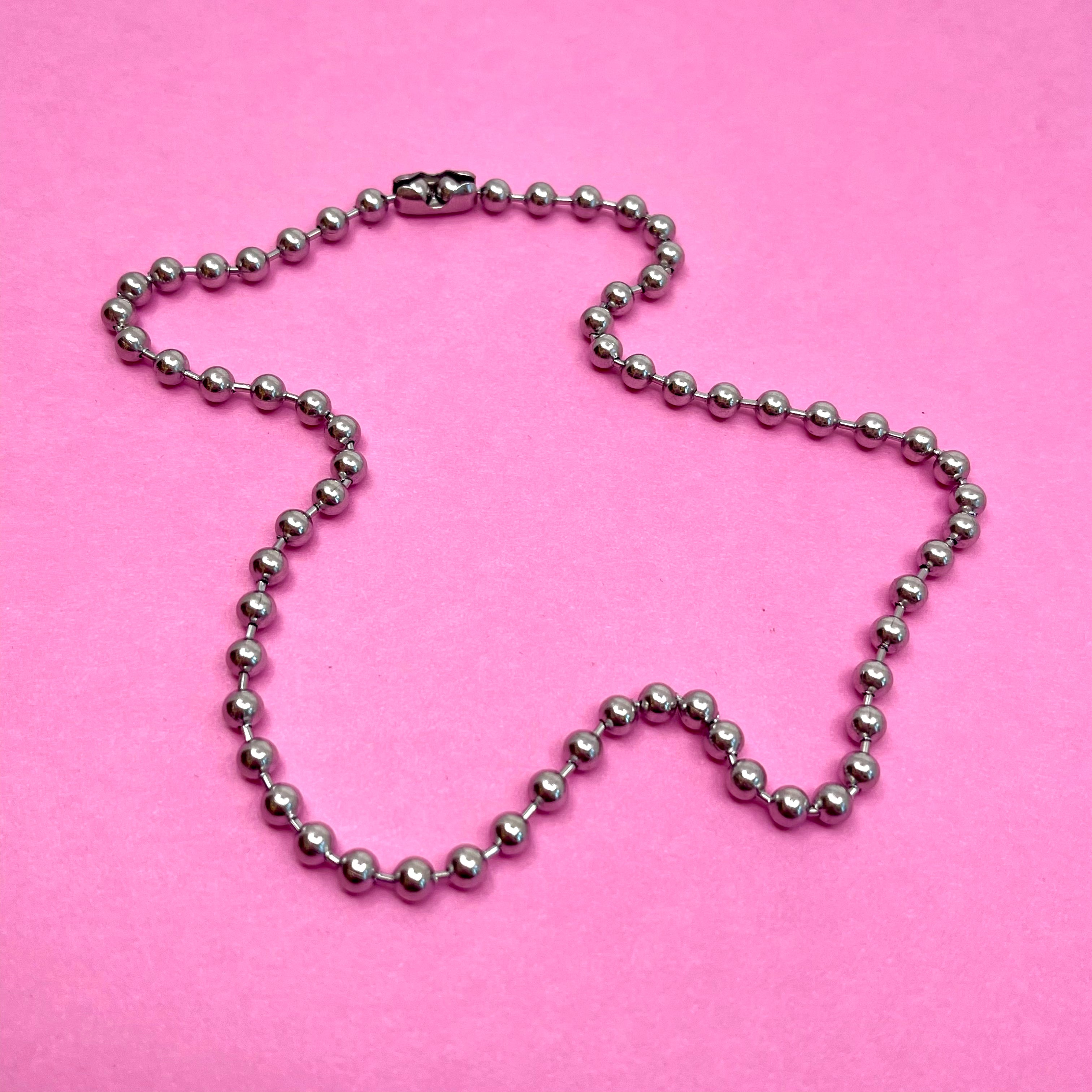 Fat Ball Chain Necklace Base