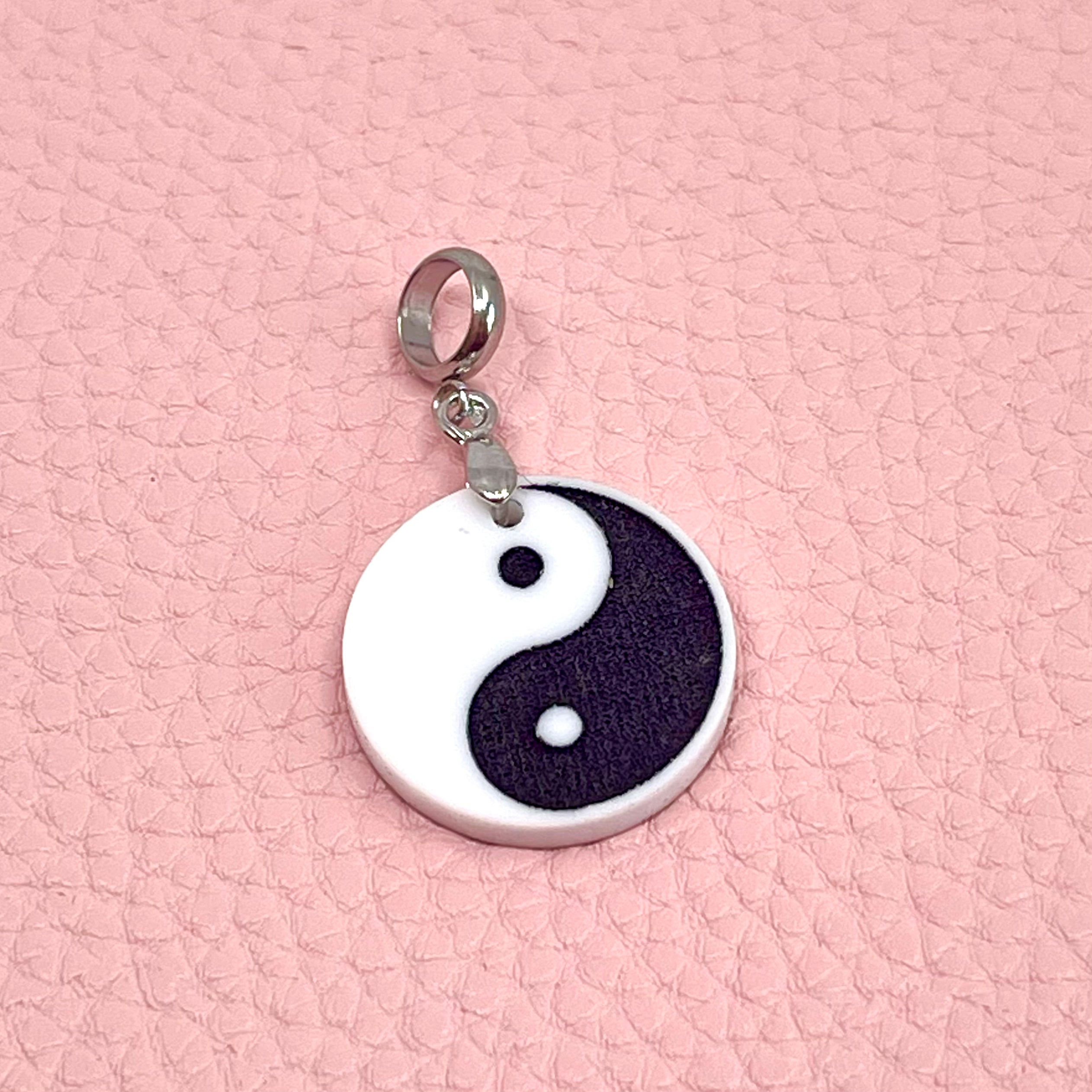 Retro 90s Yin Yang Pendant