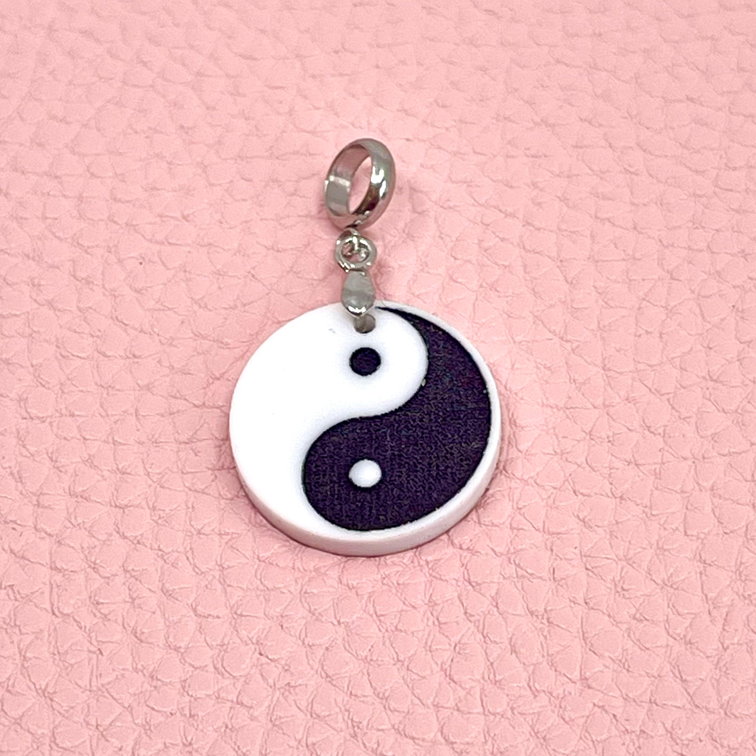 Retro 90s Yin Yang Pendant