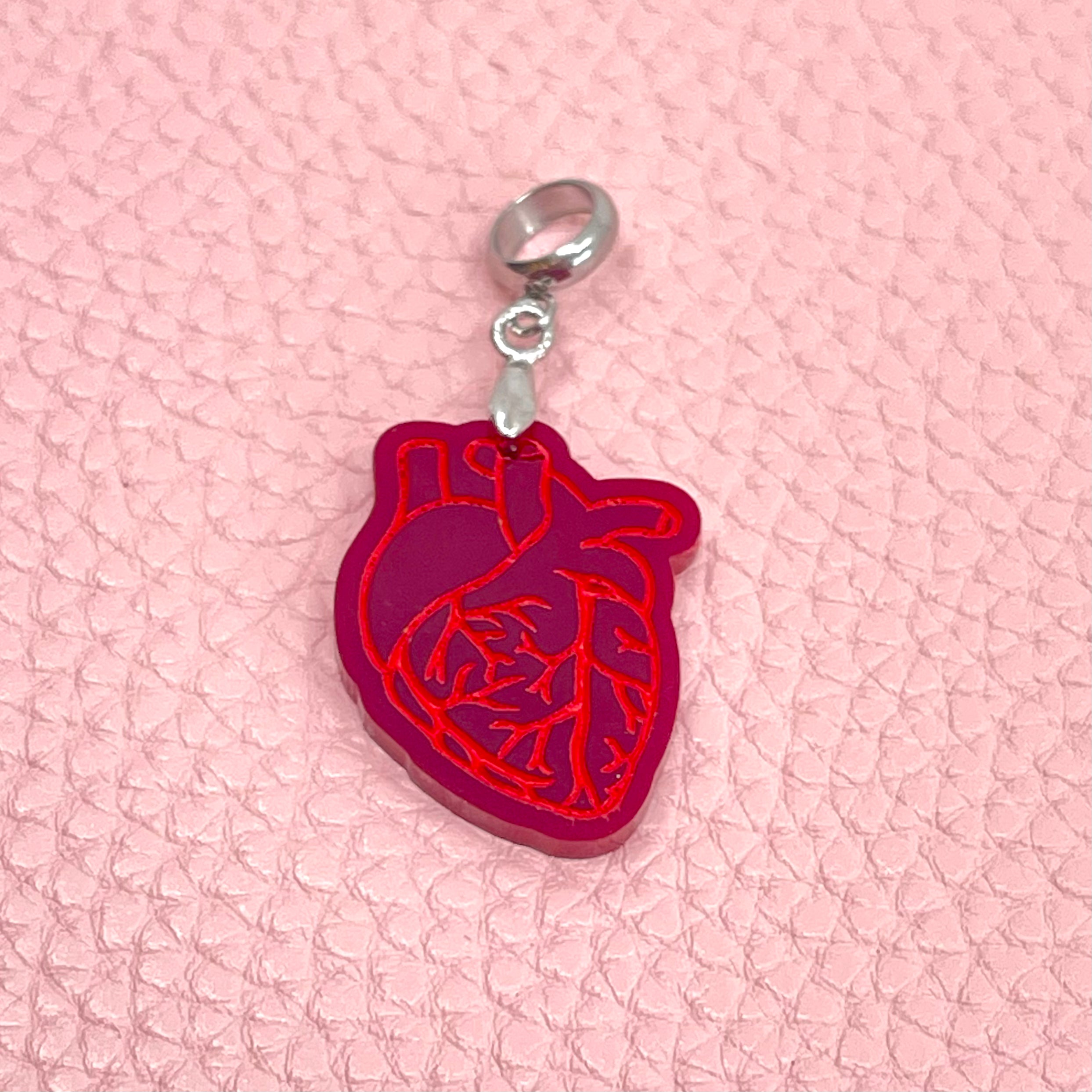 Anatomical Heart Pendant