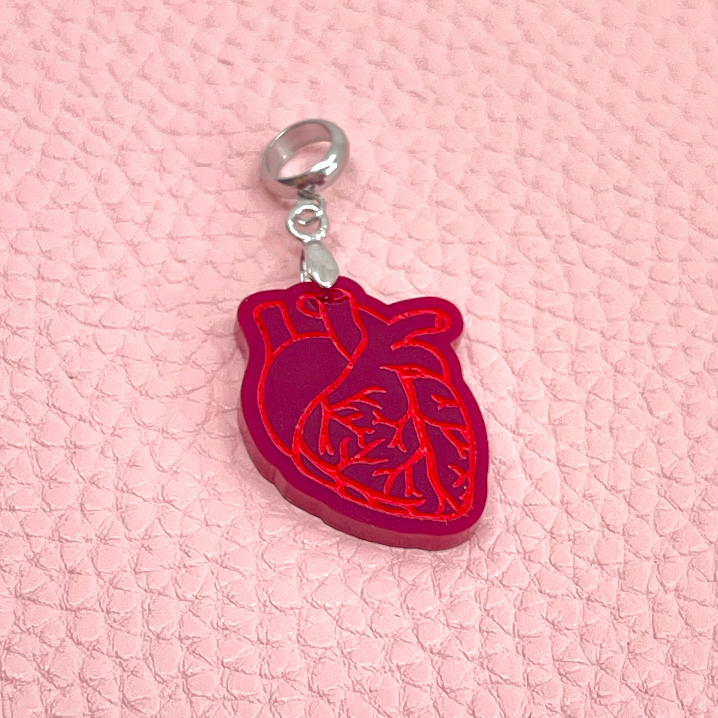 Anatomical Heart Pendant