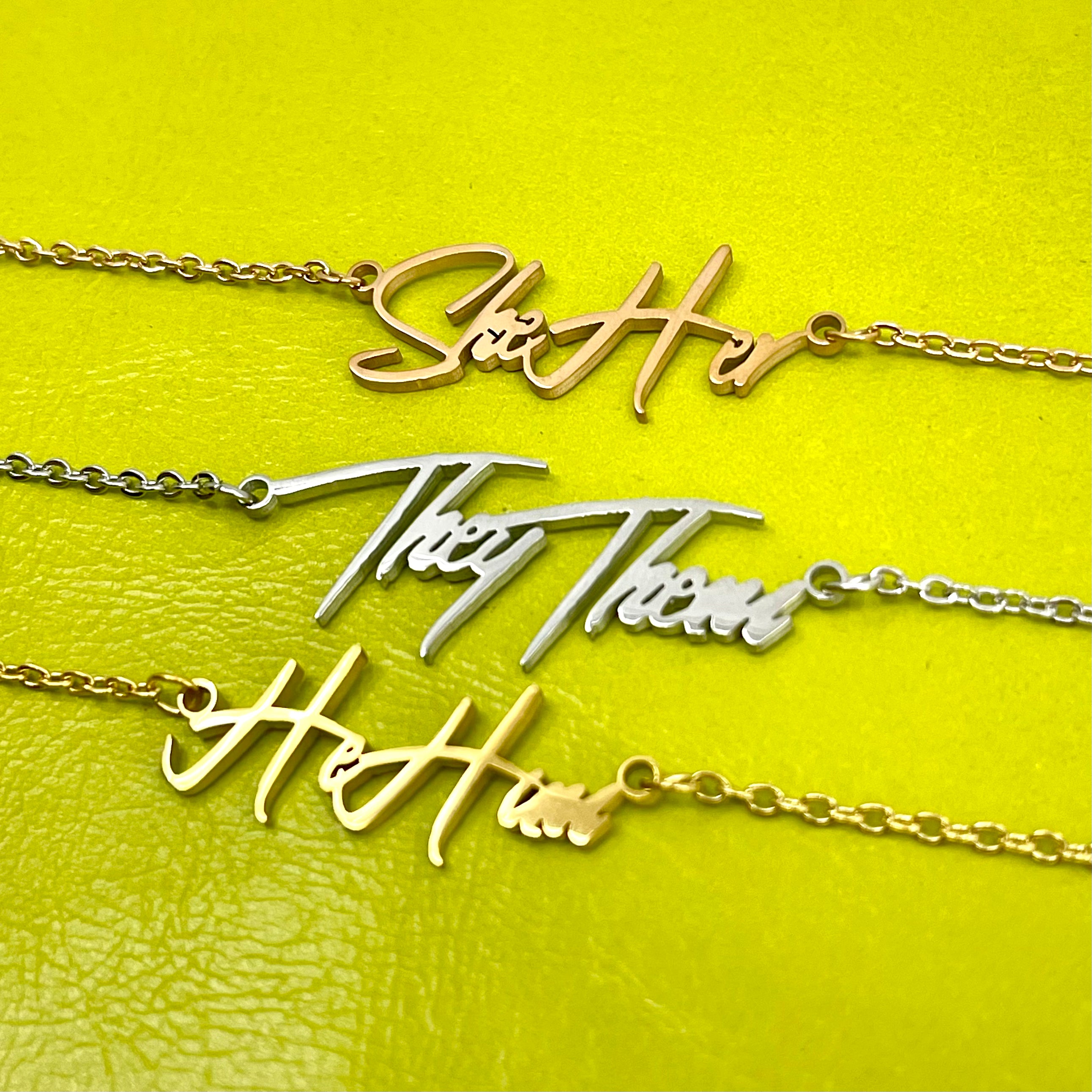 The Modern Pronoun Necklace