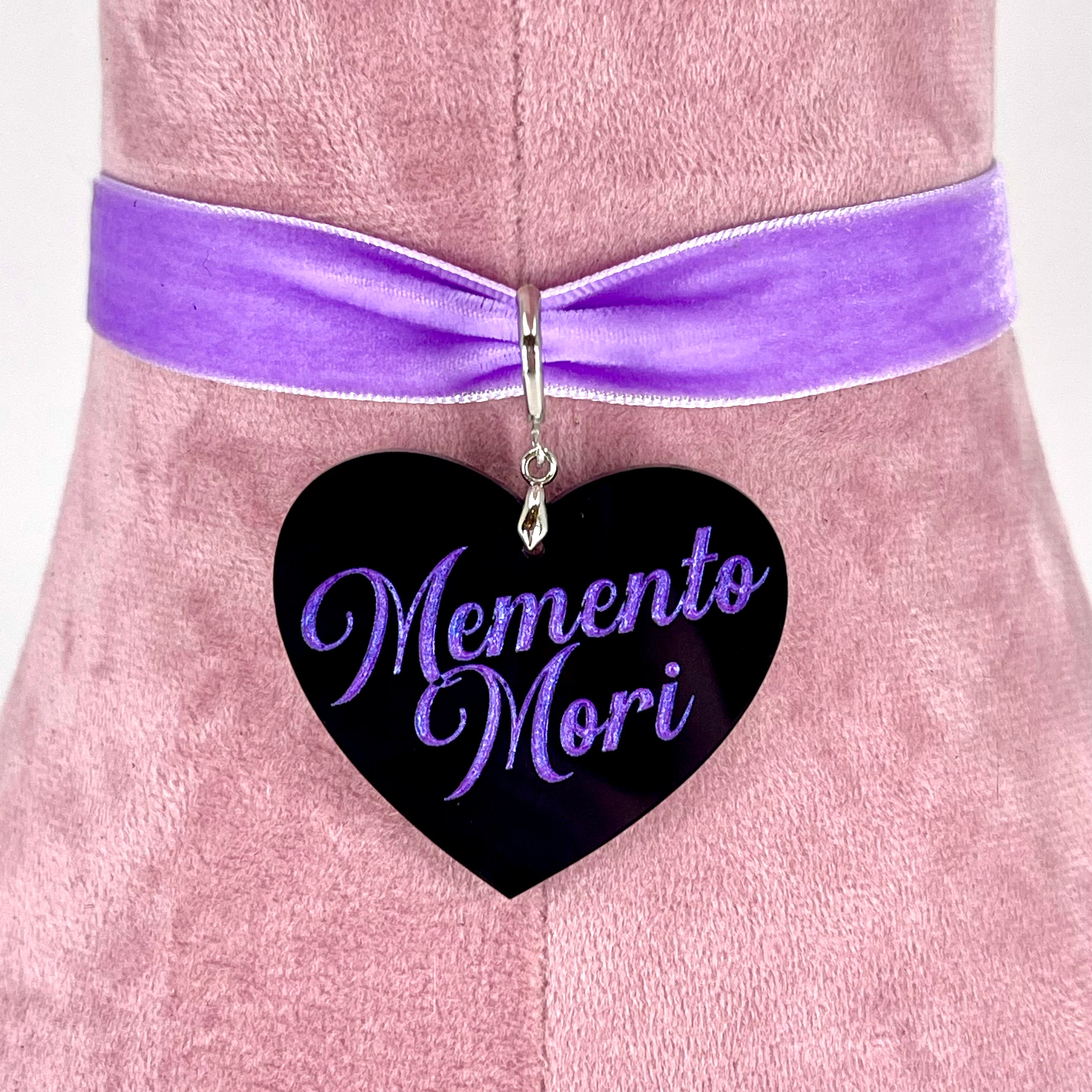 Memento Mori Velvet Choker