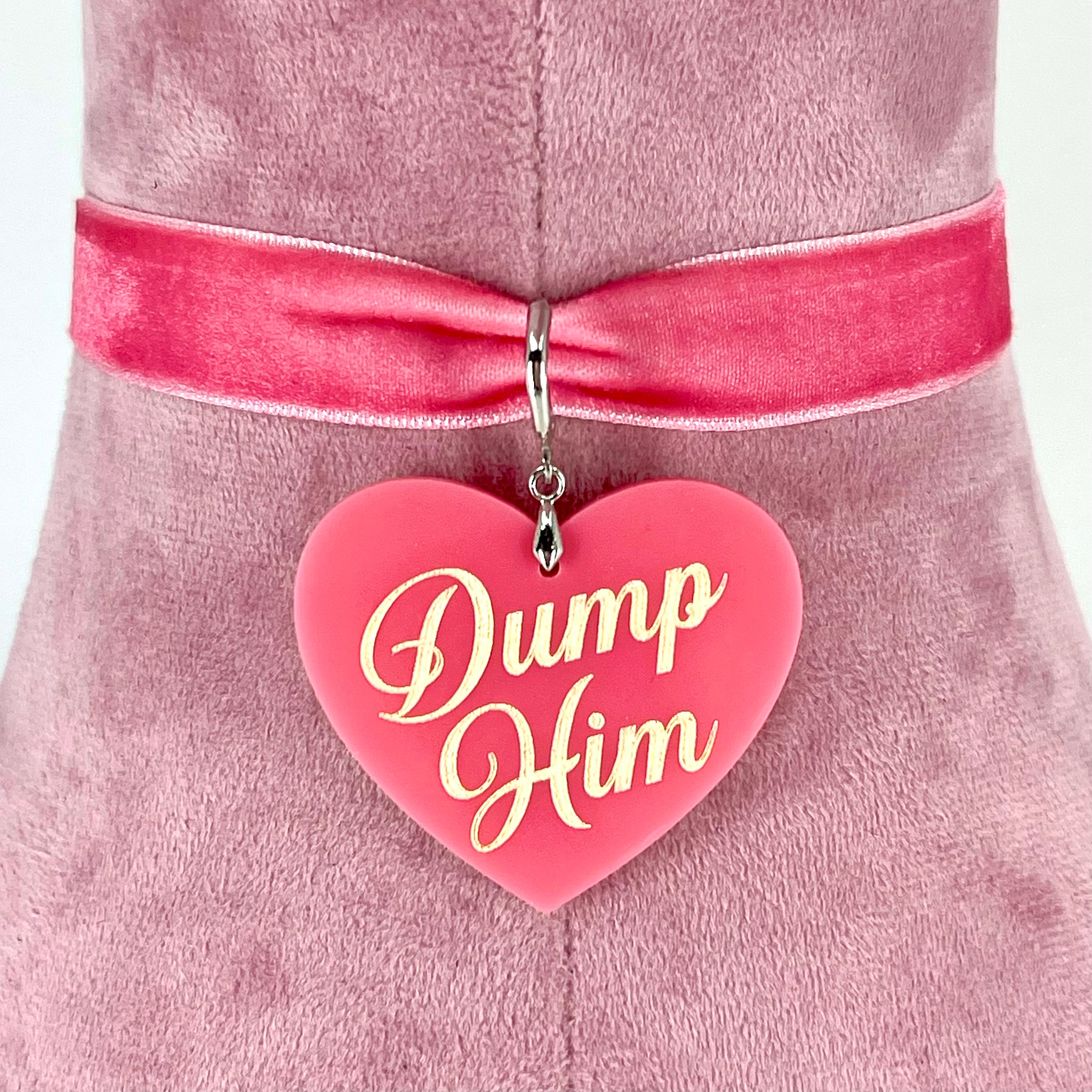 Dump Him Velvet Choker