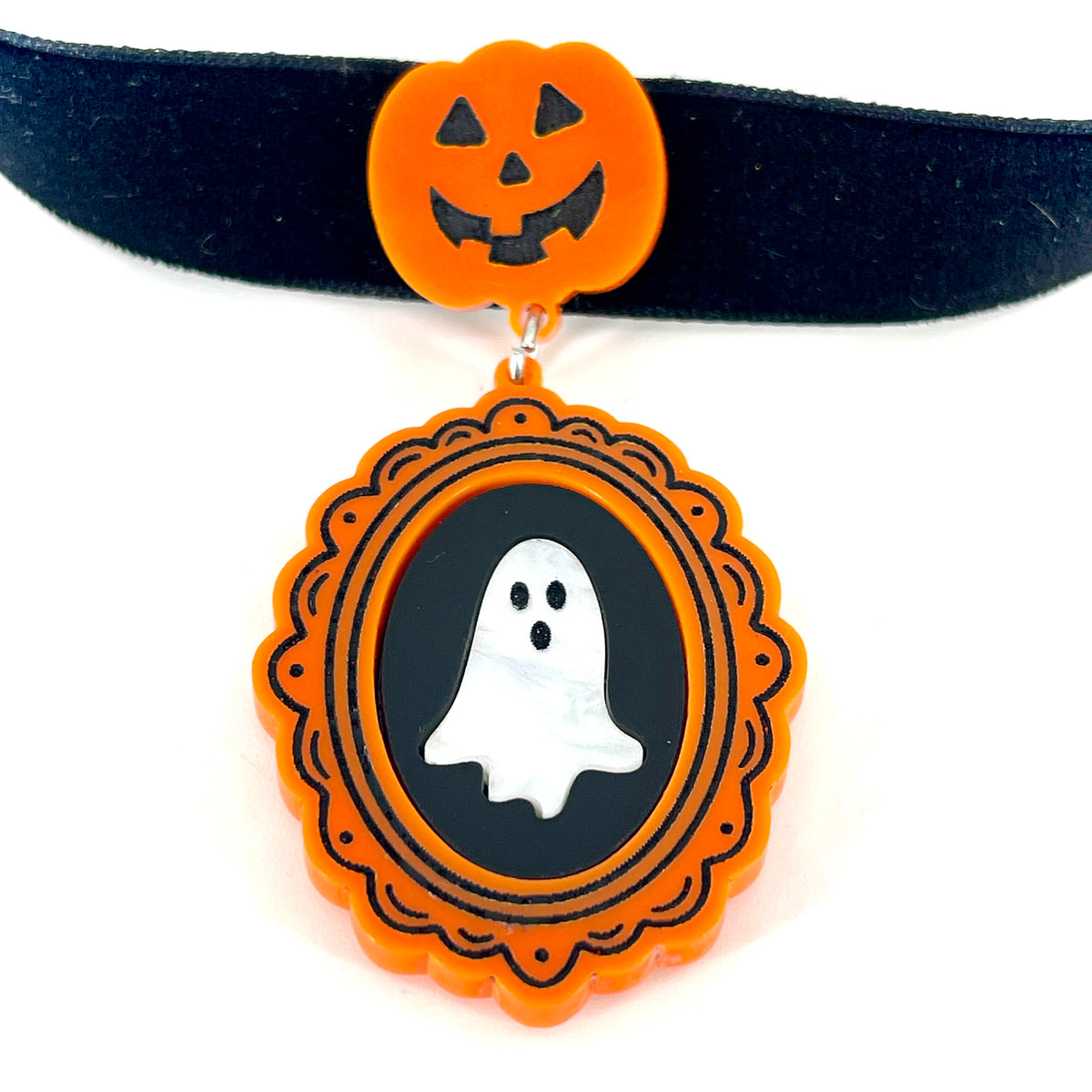 Halloween Cameo Velvet Choker
