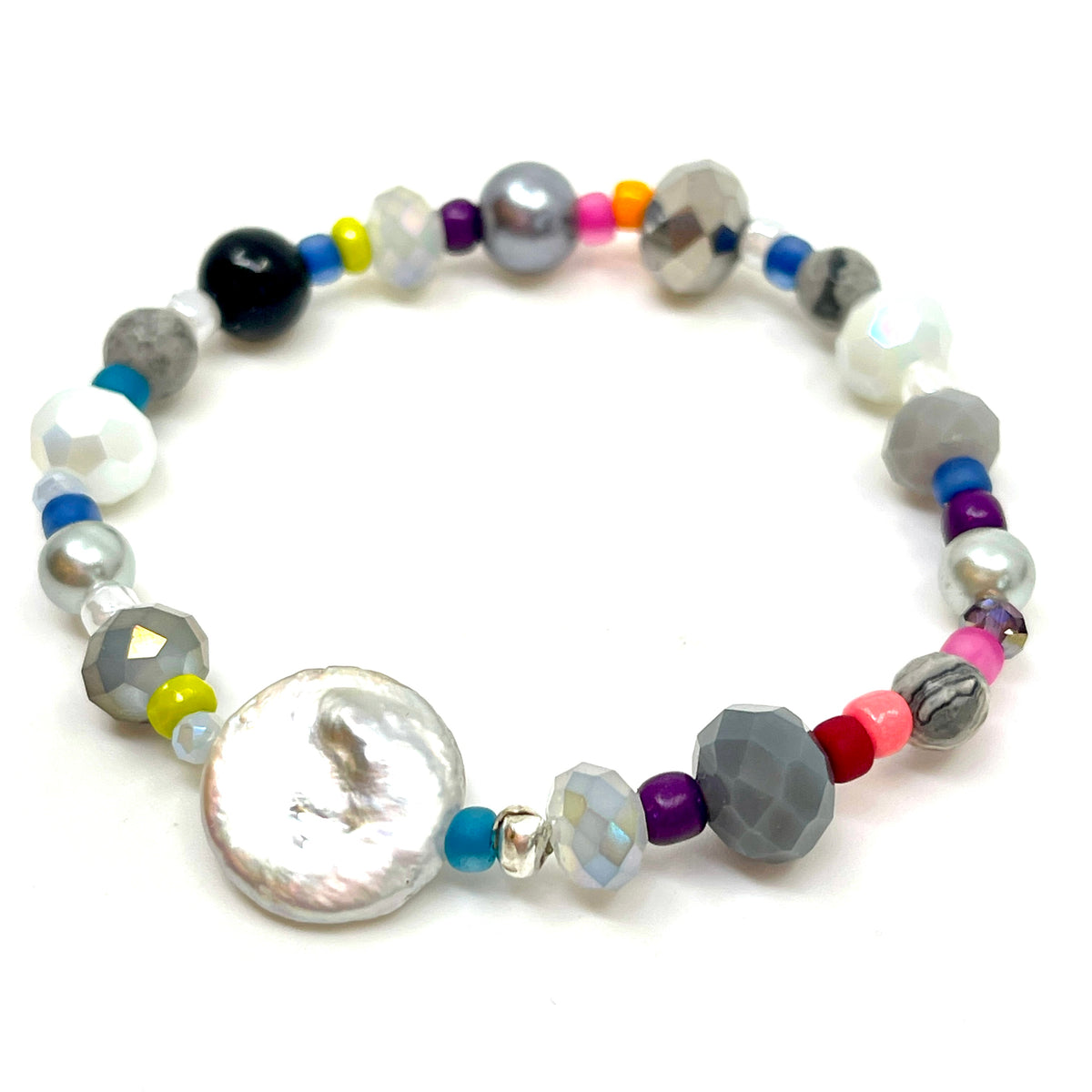 Copy Moon Joy Beaded Stacking Bracelet