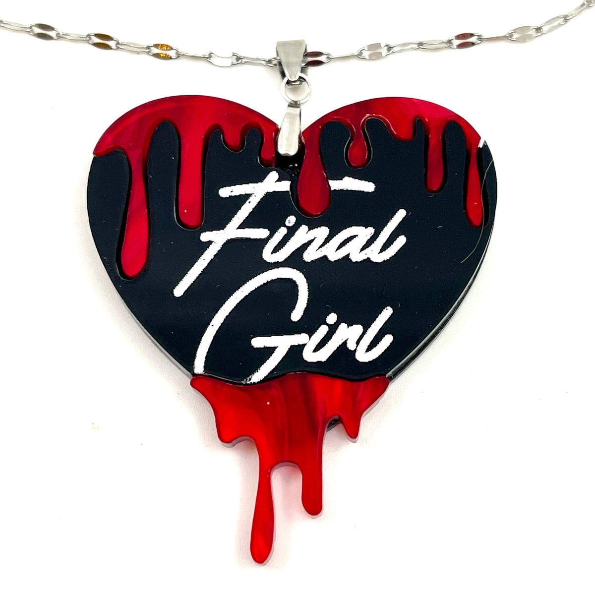 Final Girl - Bloody Heart Necklace